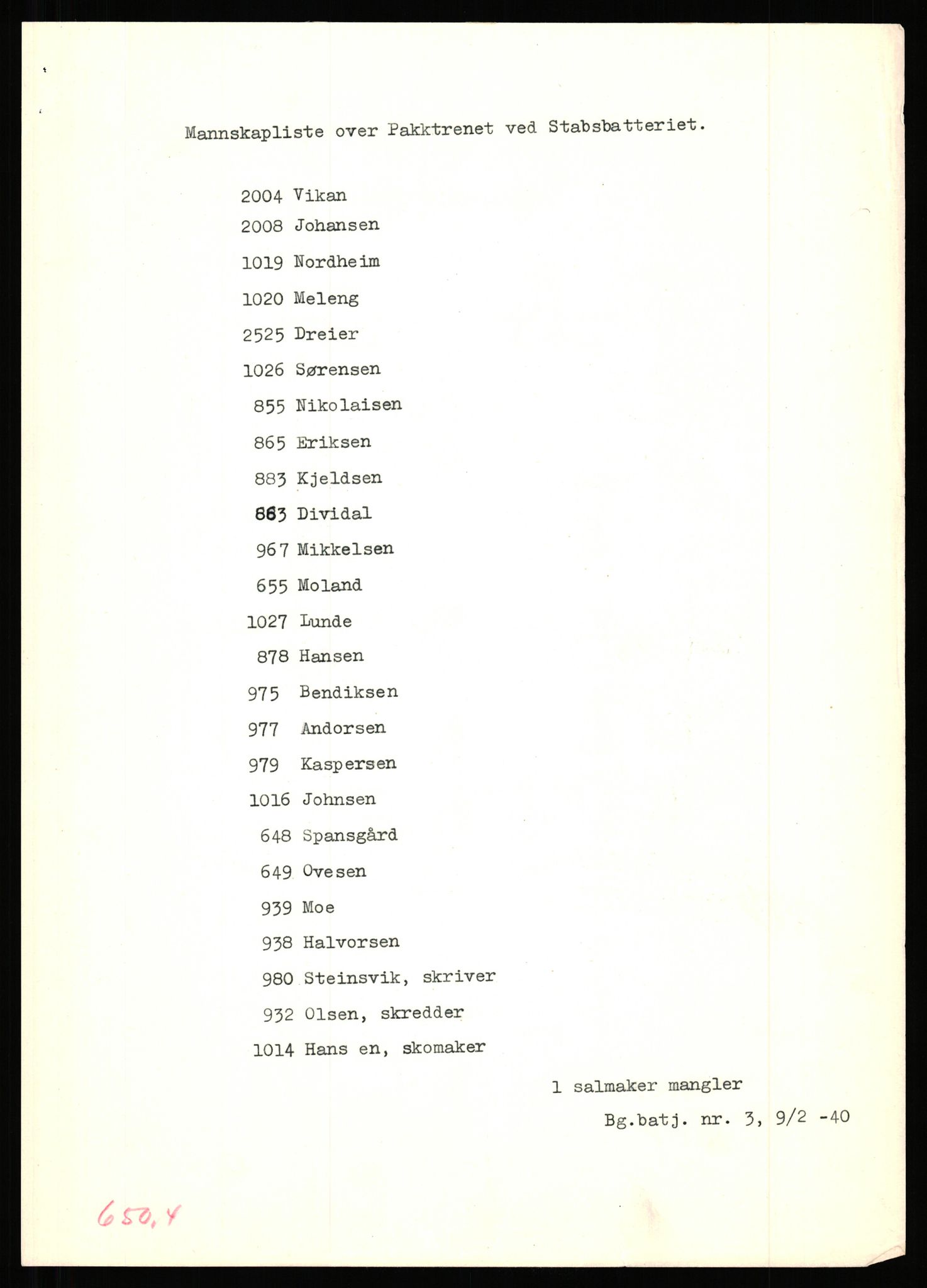 Forsvaret, Forsvarets krigshistoriske avdeling, AV/RA-RAFA-2017/Y/Yb/L0154: II-C-11-650-657  -  6. Divisjon, 1940, p. 567