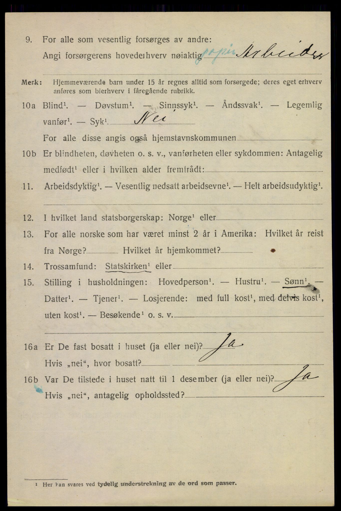 SAKO, 1920 census for Drammen, 1920, p. 25508