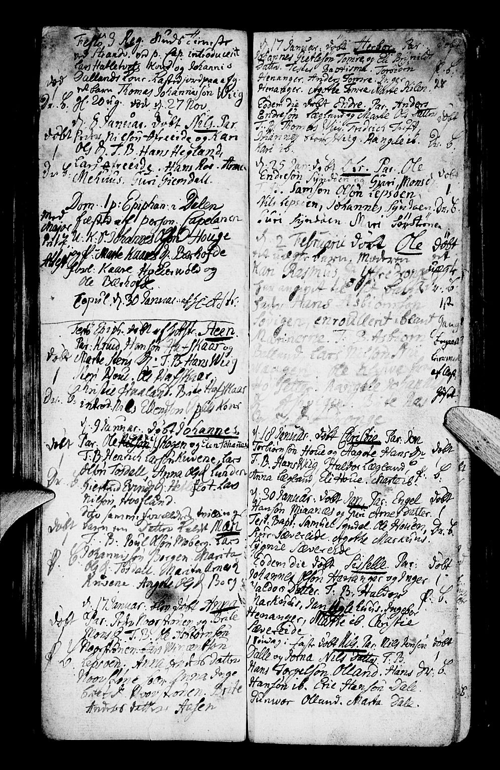 Os sokneprestembete, SAB/A-99929: Parish register (official) no. A 9, 1766-1779, p. 28