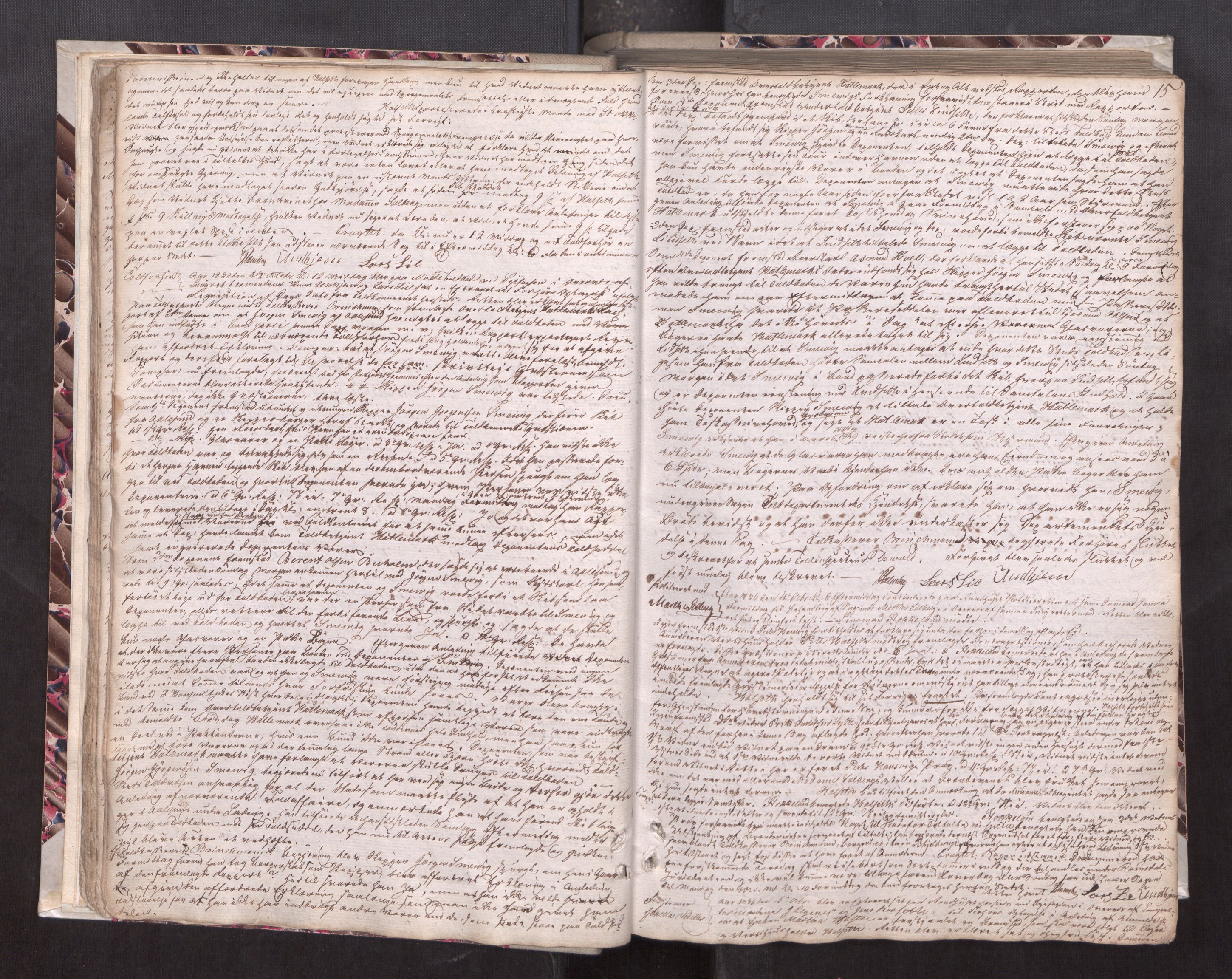 Molde byfogd, AV/SAT-A-0025/1/1A/L0003: Justisprotokoll, 1836-1841, p. 14b-15a