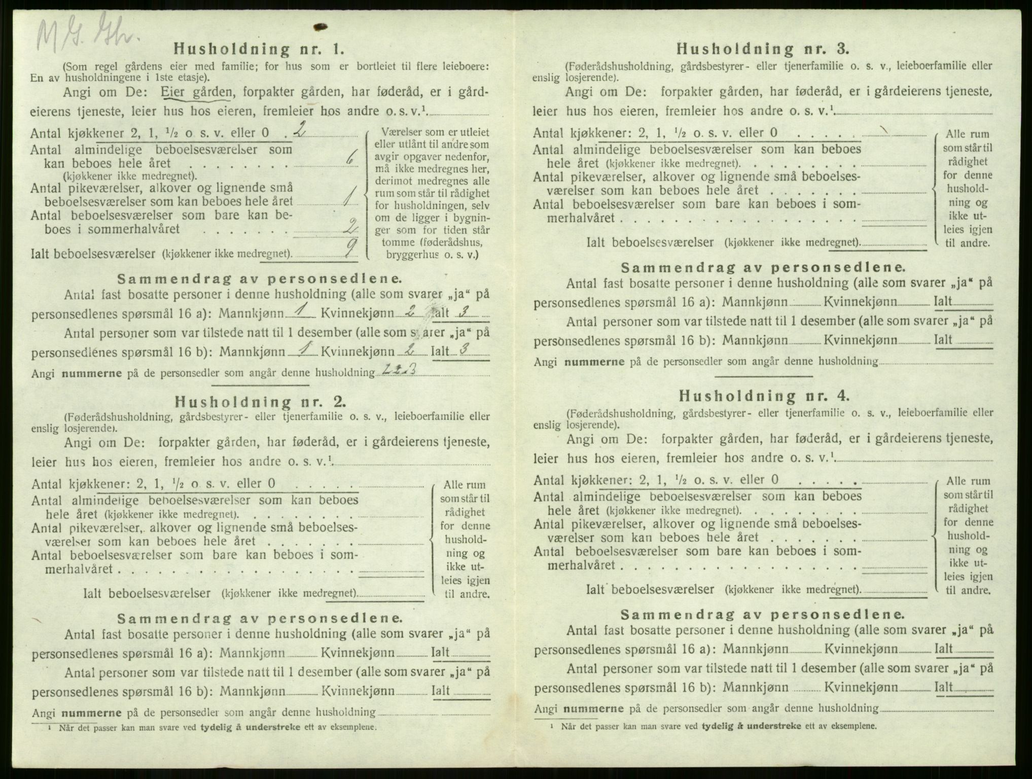 SAKO, 1920 census for Våle, 1920, p. 211