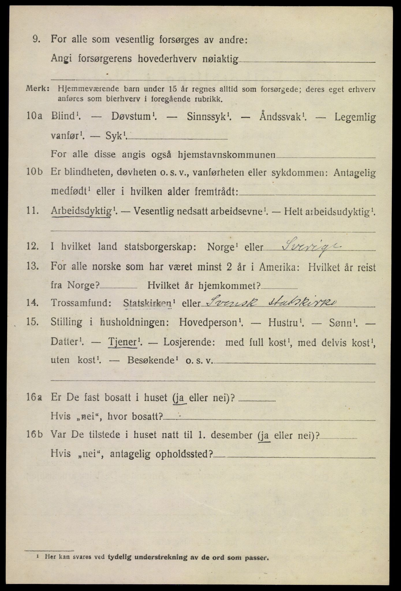 SAKO, 1920 census for Nøtterøy, 1920, p. 2856
