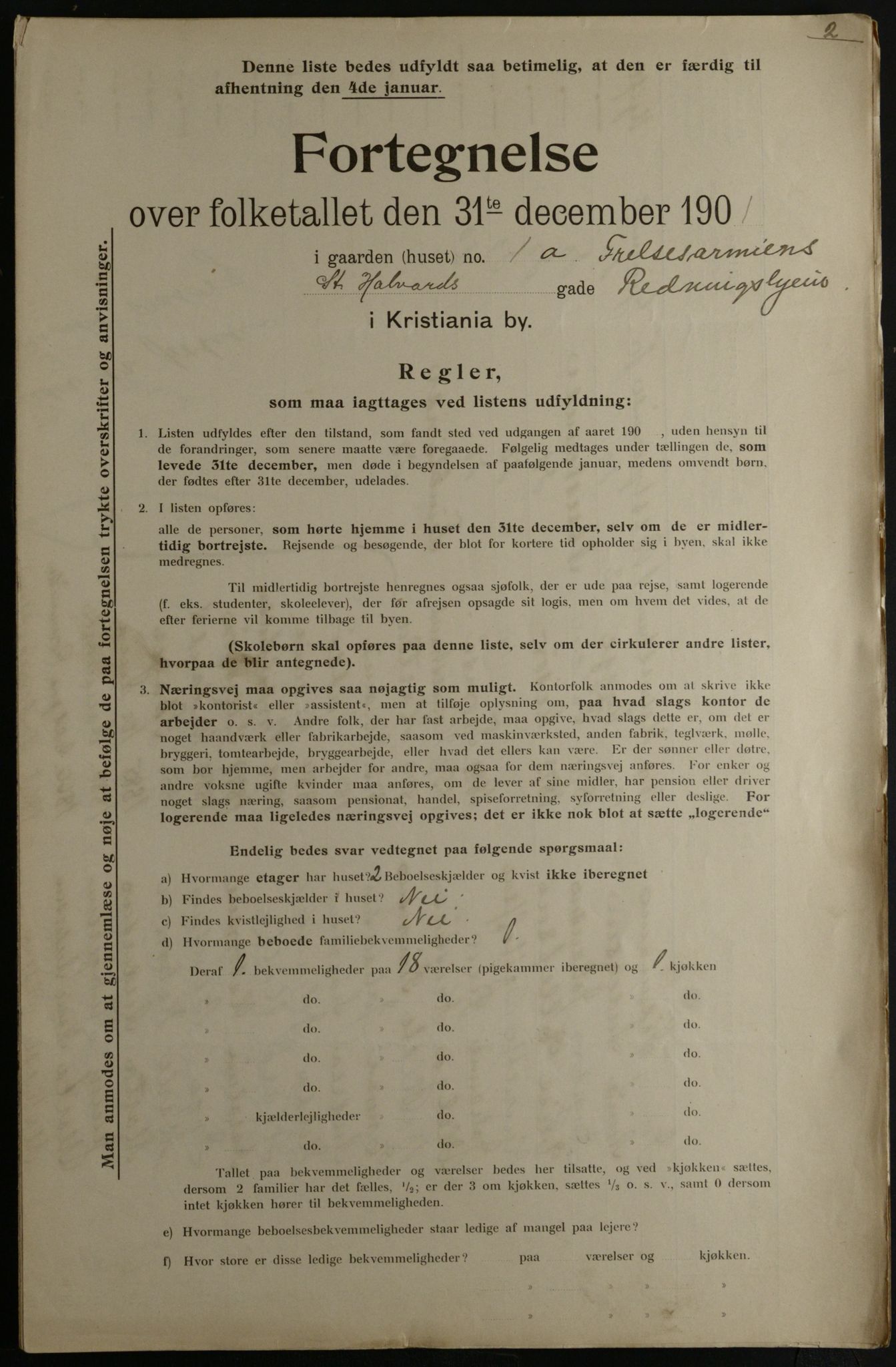 OBA, Municipal Census 1901 for Kristiania, 1901, p. 13471