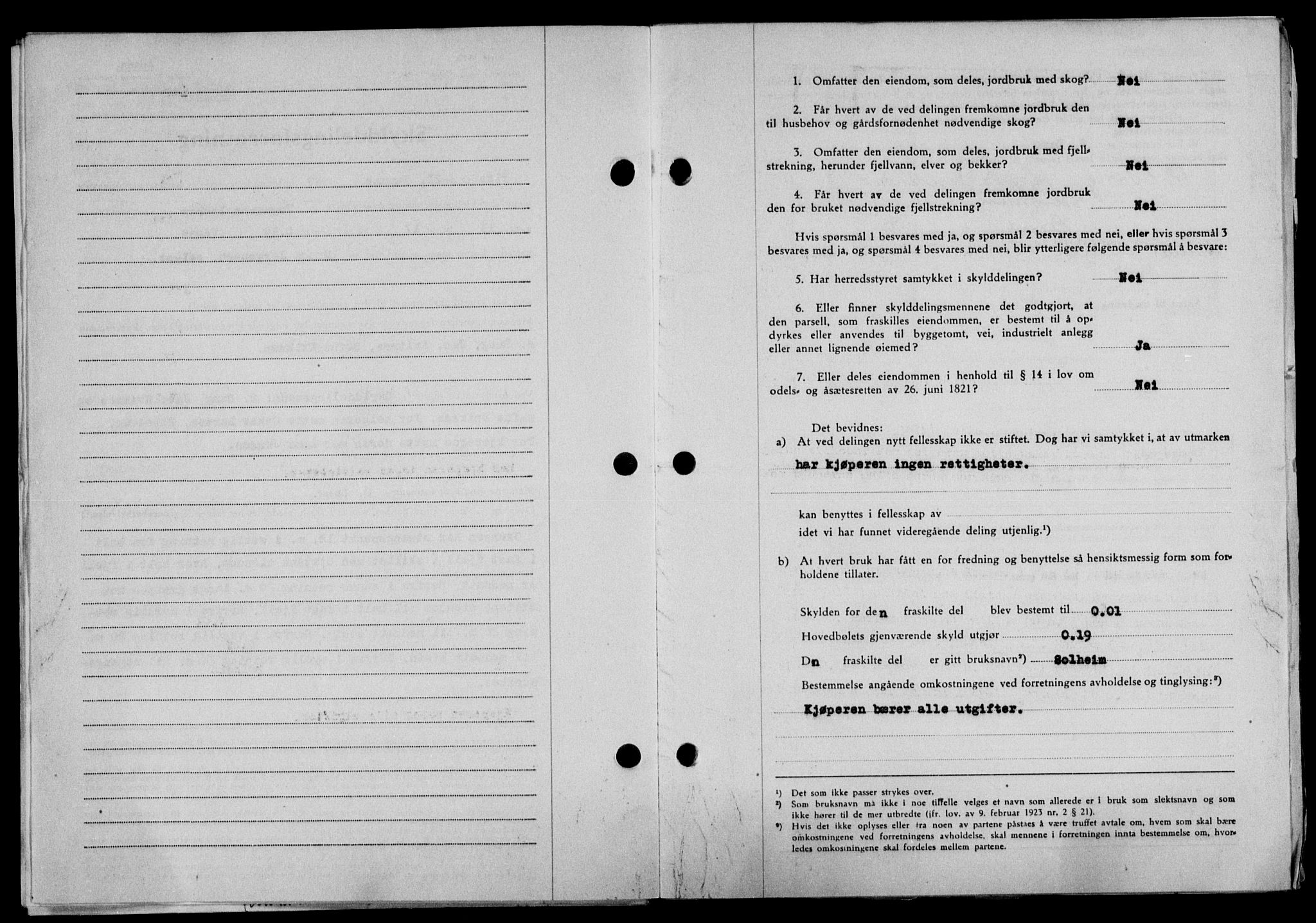 Lofoten sorenskriveri, SAT/A-0017/1/2/2C/L0015a: Mortgage book no. 15a, 1946-1947, Diary no: : 130/1947