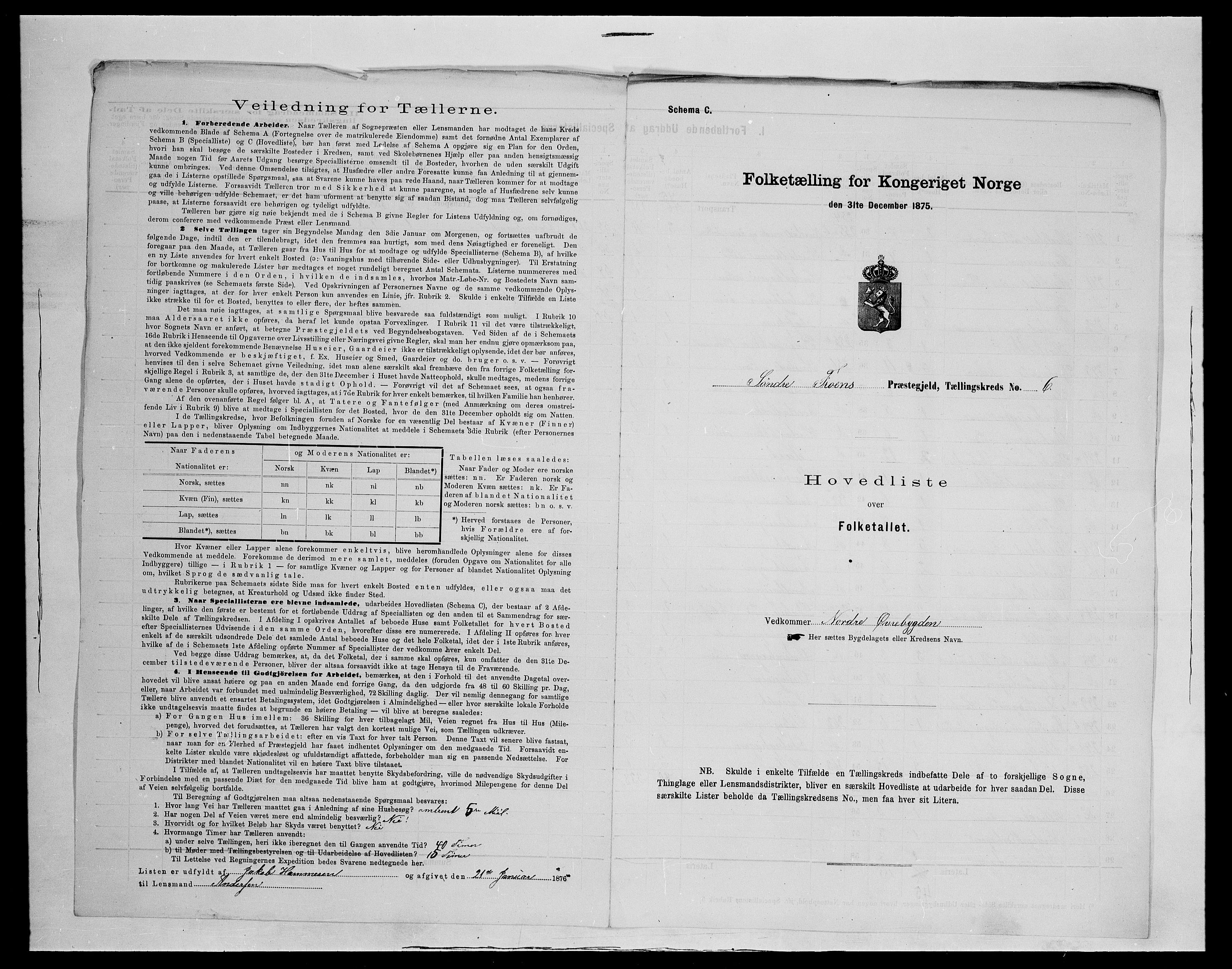 SAH, 1875 census for 0519P Sør-Fron, 1875, p. 26