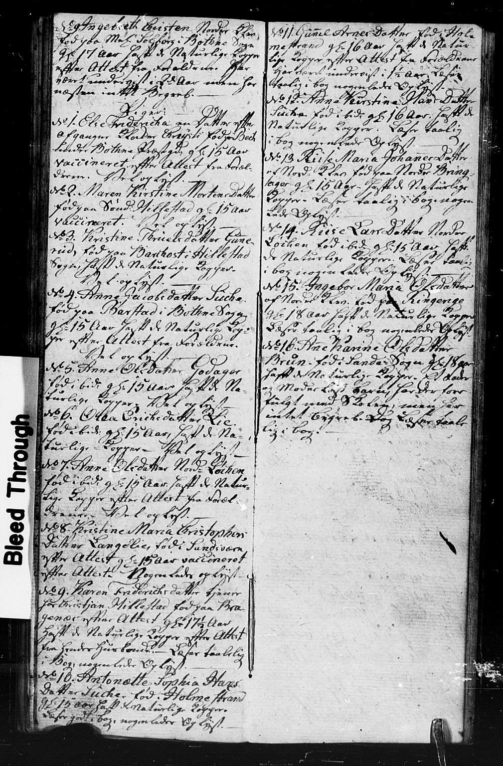 Botne kirkebøker, SAKO/A-340/F/Fa/L0004: Parish register (official) no. I 4, 1799-1846