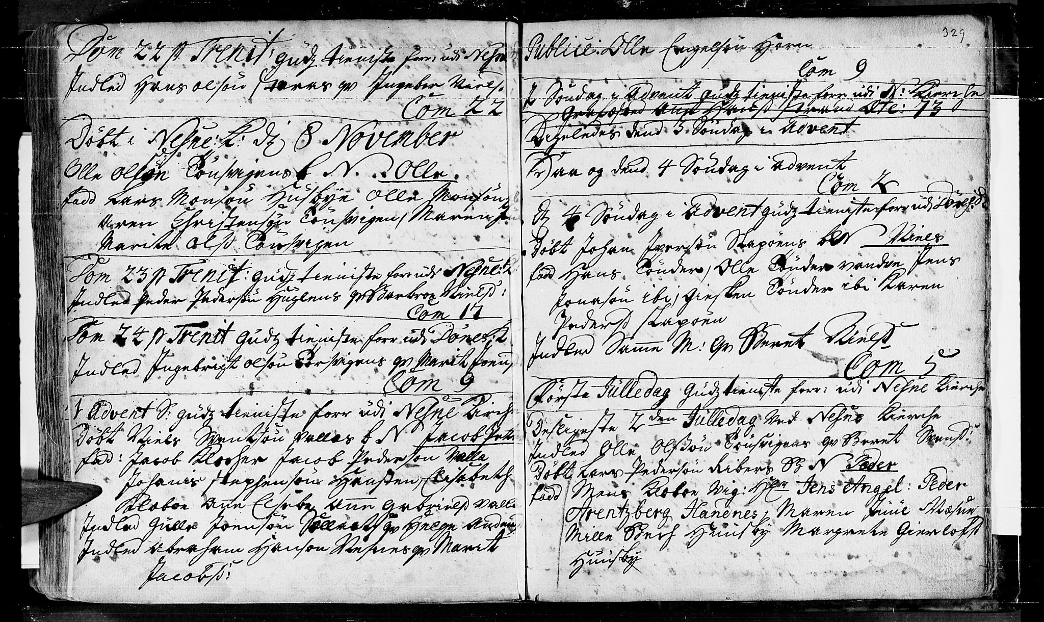 Ministerialprotokoller, klokkerbøker og fødselsregistre - Nordland, SAT/A-1459/838/L0542: Parish register (official) no. 838A01, 1704-1737, p. 229