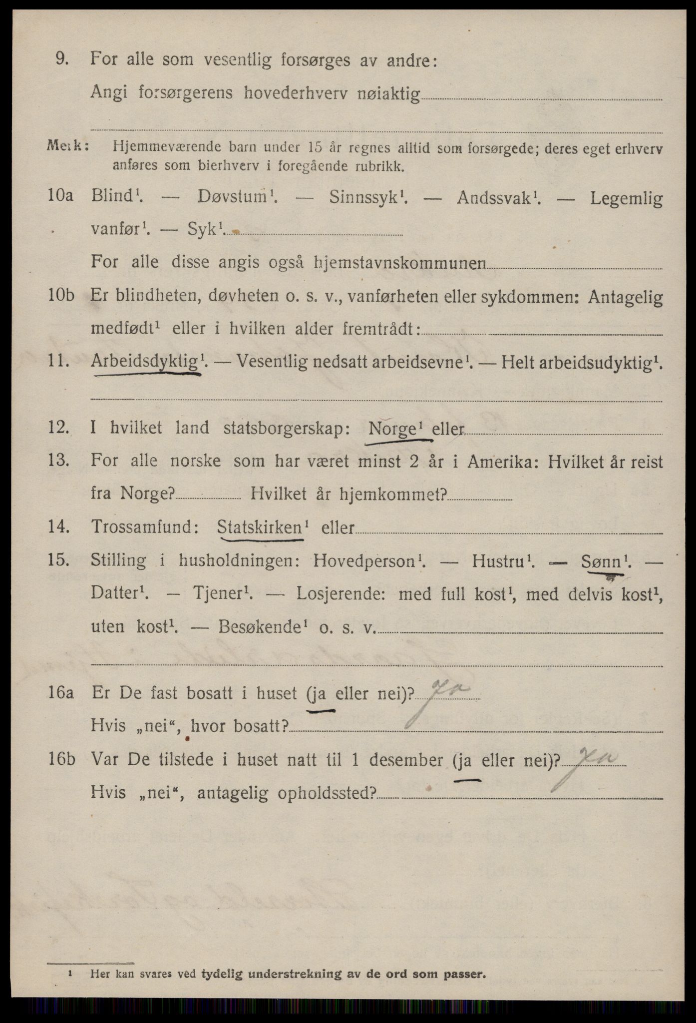 SAT, 1920 census for Aukra, 1920, p. 4474