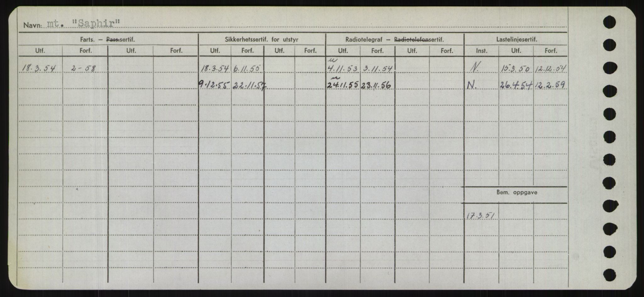 Sjøfartsdirektoratet med forløpere, Skipsmålingen, AV/RA-S-1627/H/Hd/L0032: Fartøy, San-Seve, p. 174