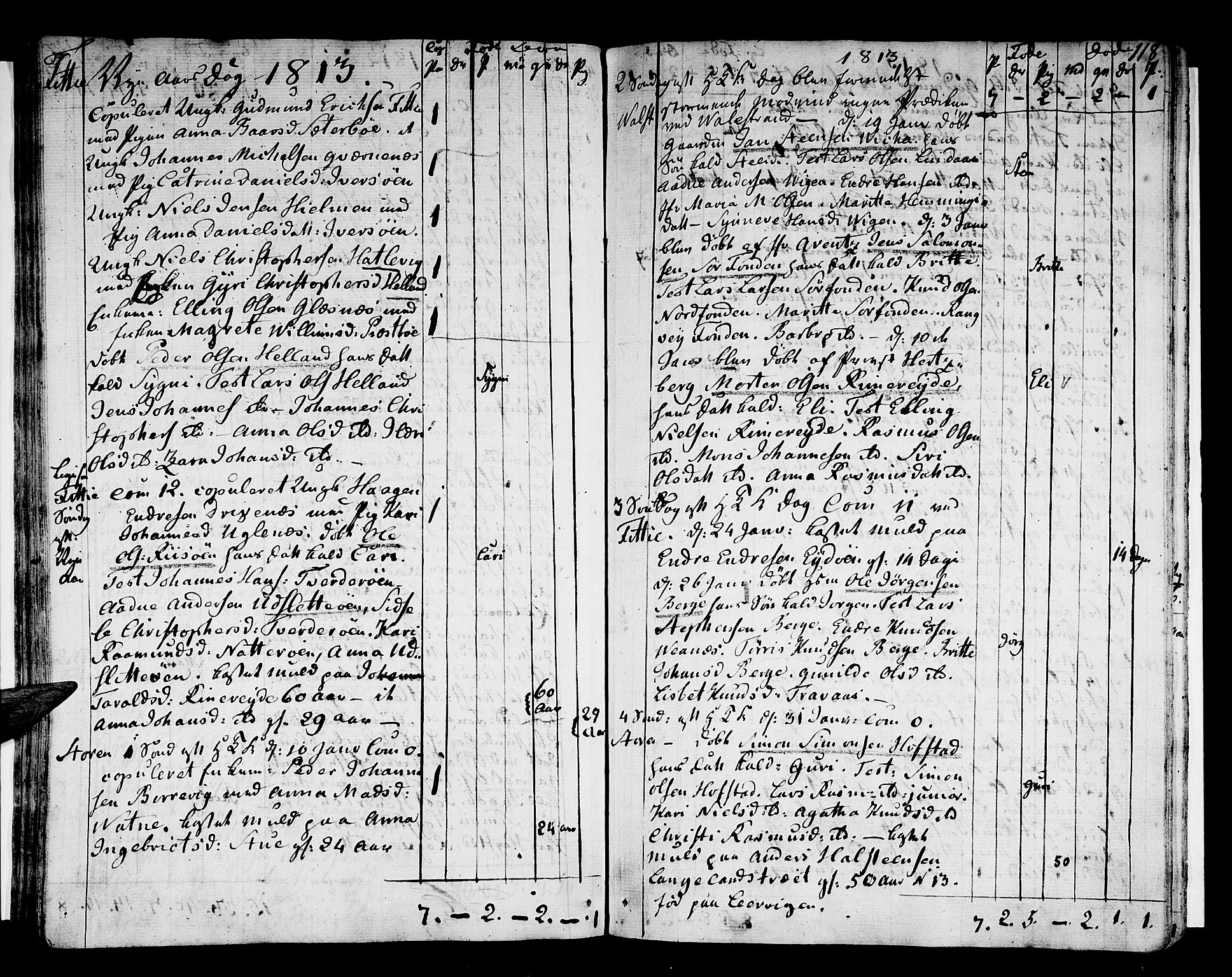 Stord sokneprestembete, AV/SAB-A-78201/H/Haa: Parish register (official) no. A 4, 1800-1815, p. 118