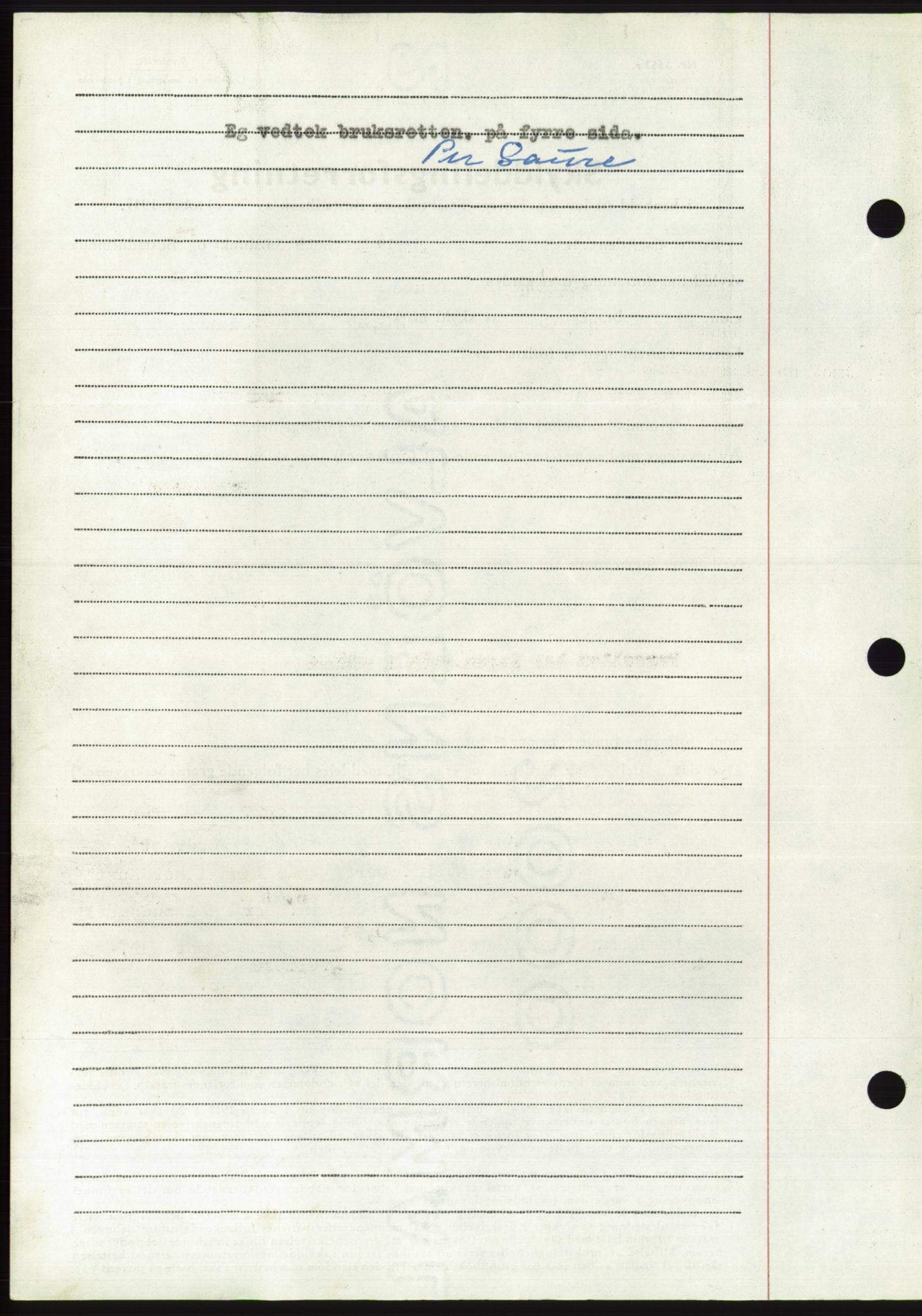 Søre Sunnmøre sorenskriveri, AV/SAT-A-4122/1/2/2C/L0099: Mortgage book no. 25A, 1954-1954, Diary no: : 3342/1954