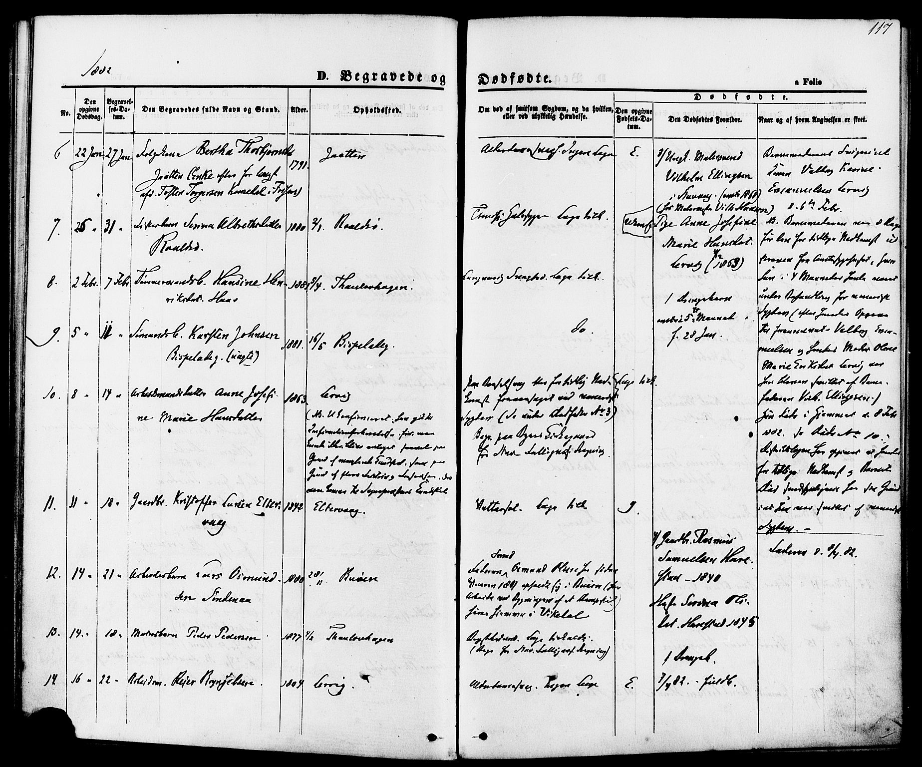 Hetland sokneprestkontor, SAST/A-101826/30/30BA/L0006: Parish register (official) no. A 6, 1869-1884, p. 117