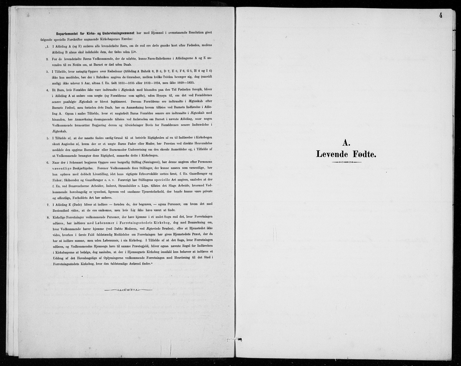 Ullensvang sokneprestembete, SAB/A-78701/H/Hab: Parish register (copy) no. E  7, 1887-1929, p. 4