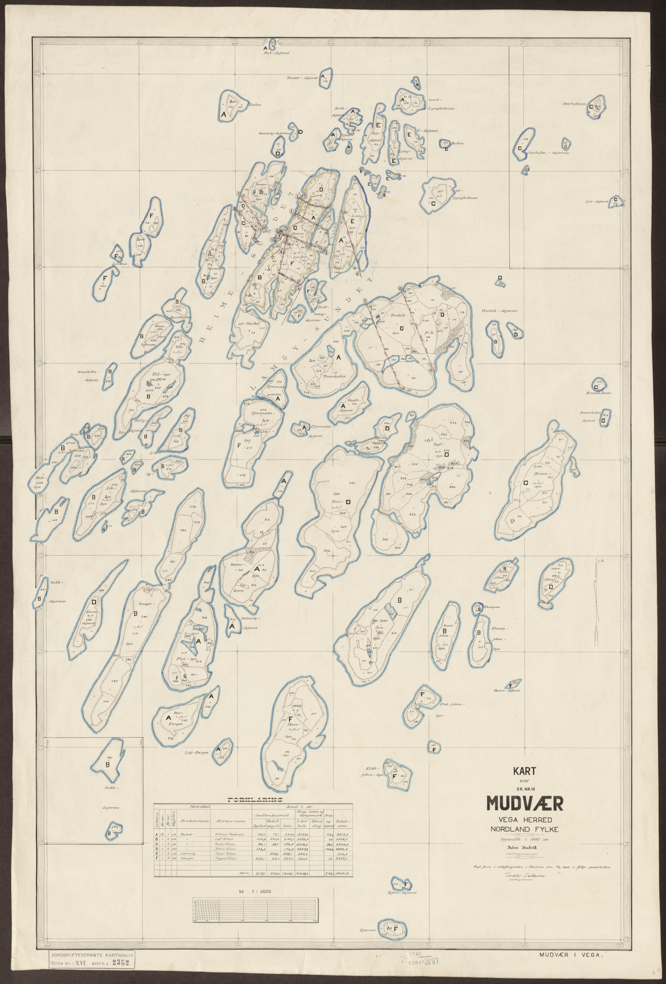 Jordskifteverkets kartarkiv, RA/S-3929/T, 1859-1988, p. 2940