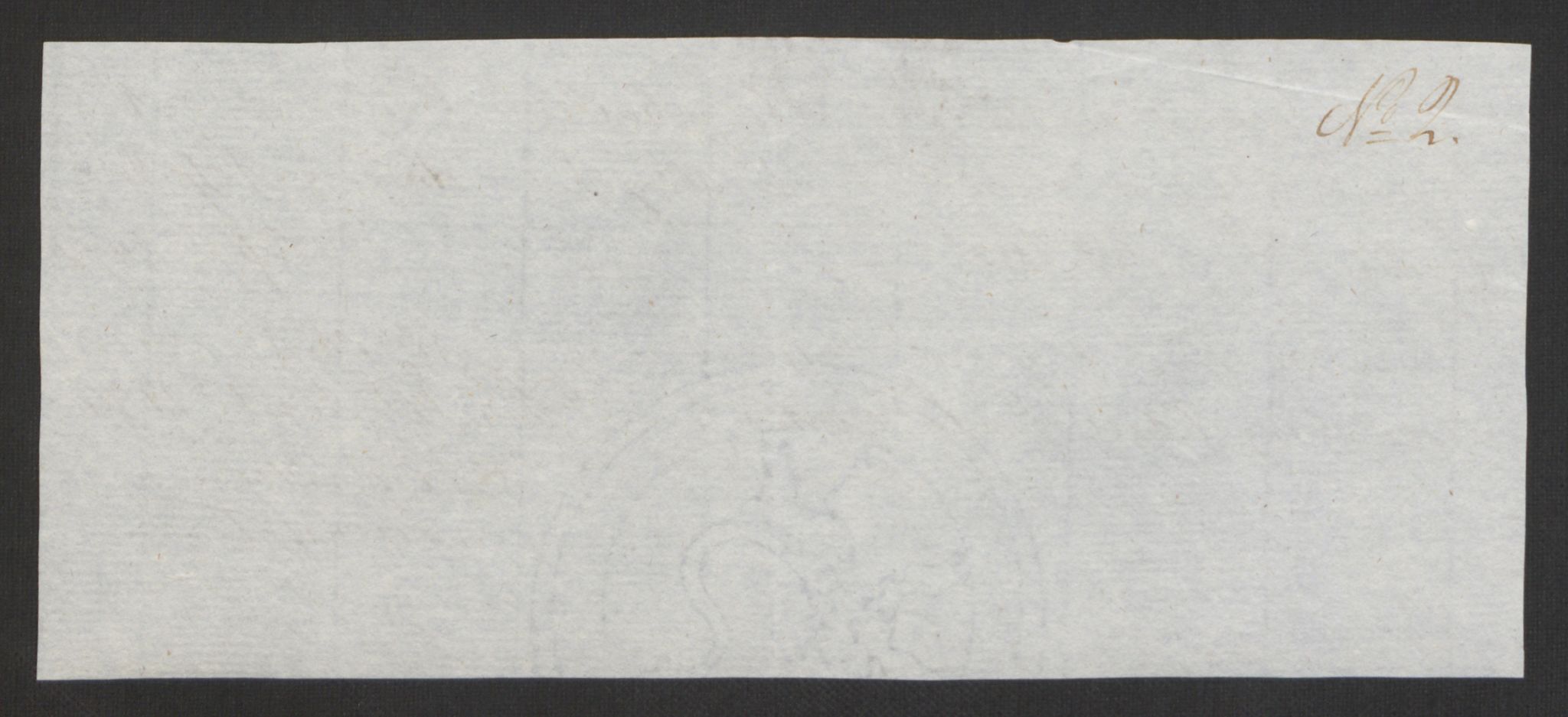 Forsvaret, Den norske kvesthuskasse/krigshospitalkasse, AV/RA-RAFA-1887/F/Fa/L0017: Innkomne brev:, 1782-1807, p. 262