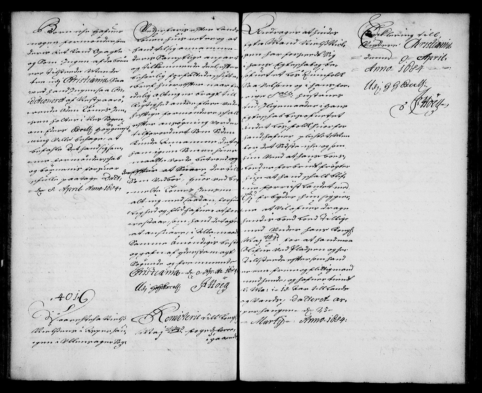 Stattholderembetet 1572-1771, AV/RA-EA-2870/Ae/L0001: Supplikasjons- og resolusjonsprotokoll, 1683-1684