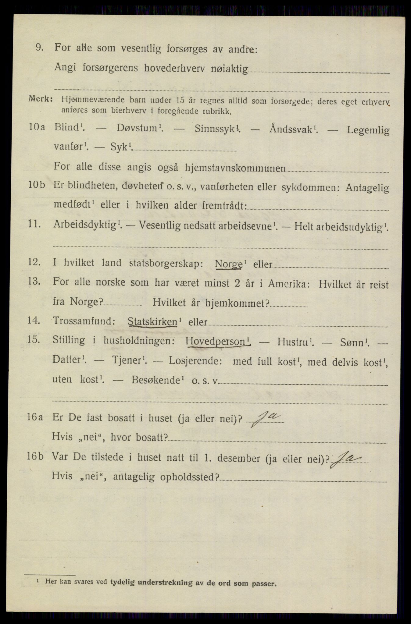 SAKO, 1920 census for Drangedal, 1920, p. 2076