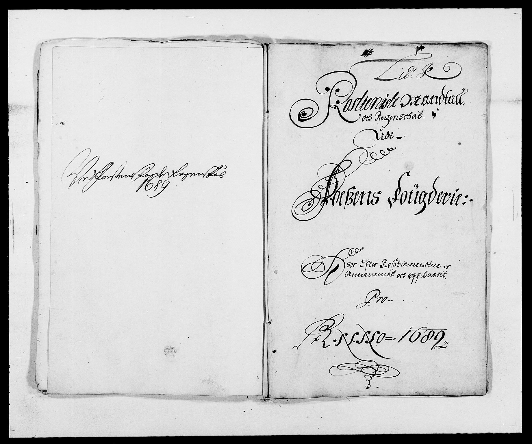 Rentekammeret inntil 1814, Reviderte regnskaper, Fogderegnskap, RA/EA-4092/R57/L3847: Fogderegnskap Fosen, 1689, p. 79