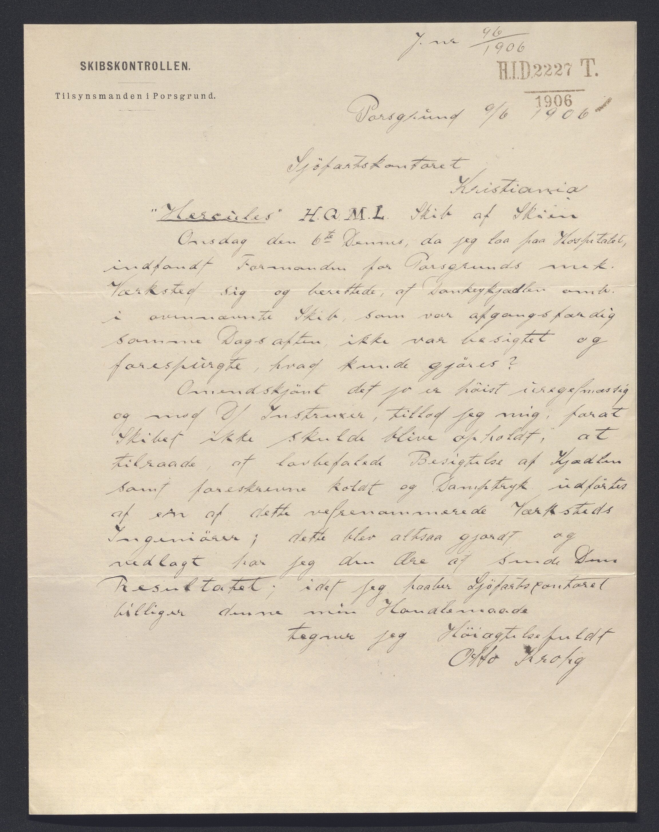Sjøfartsdirektoratet med forløpere, skipsmapper slettede skip, AV/RA-S-4998/F/Fa/L0496: --, 1868-1923, p. 9