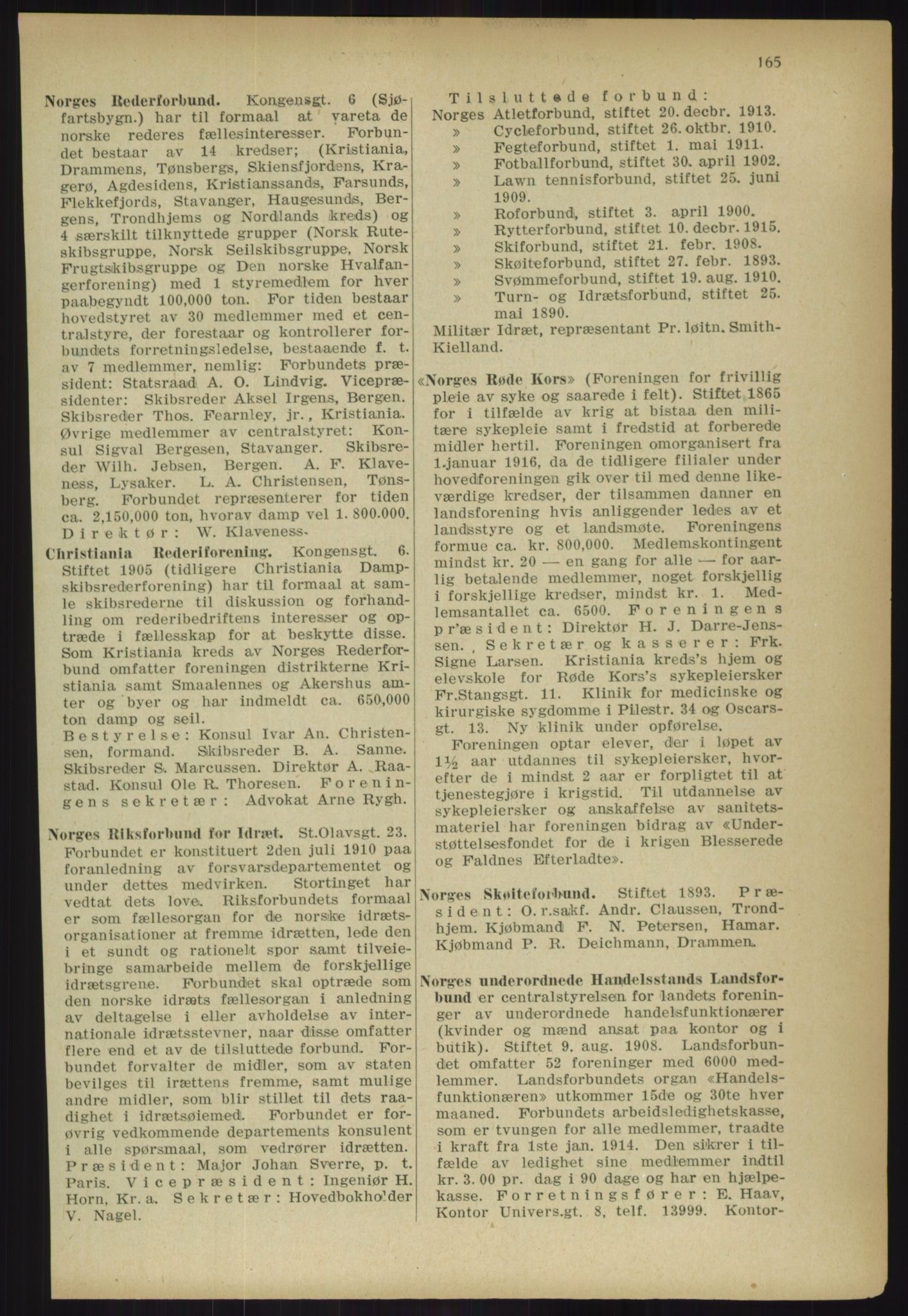 Kristiania/Oslo adressebok, PUBL/-, 1918, p. 178