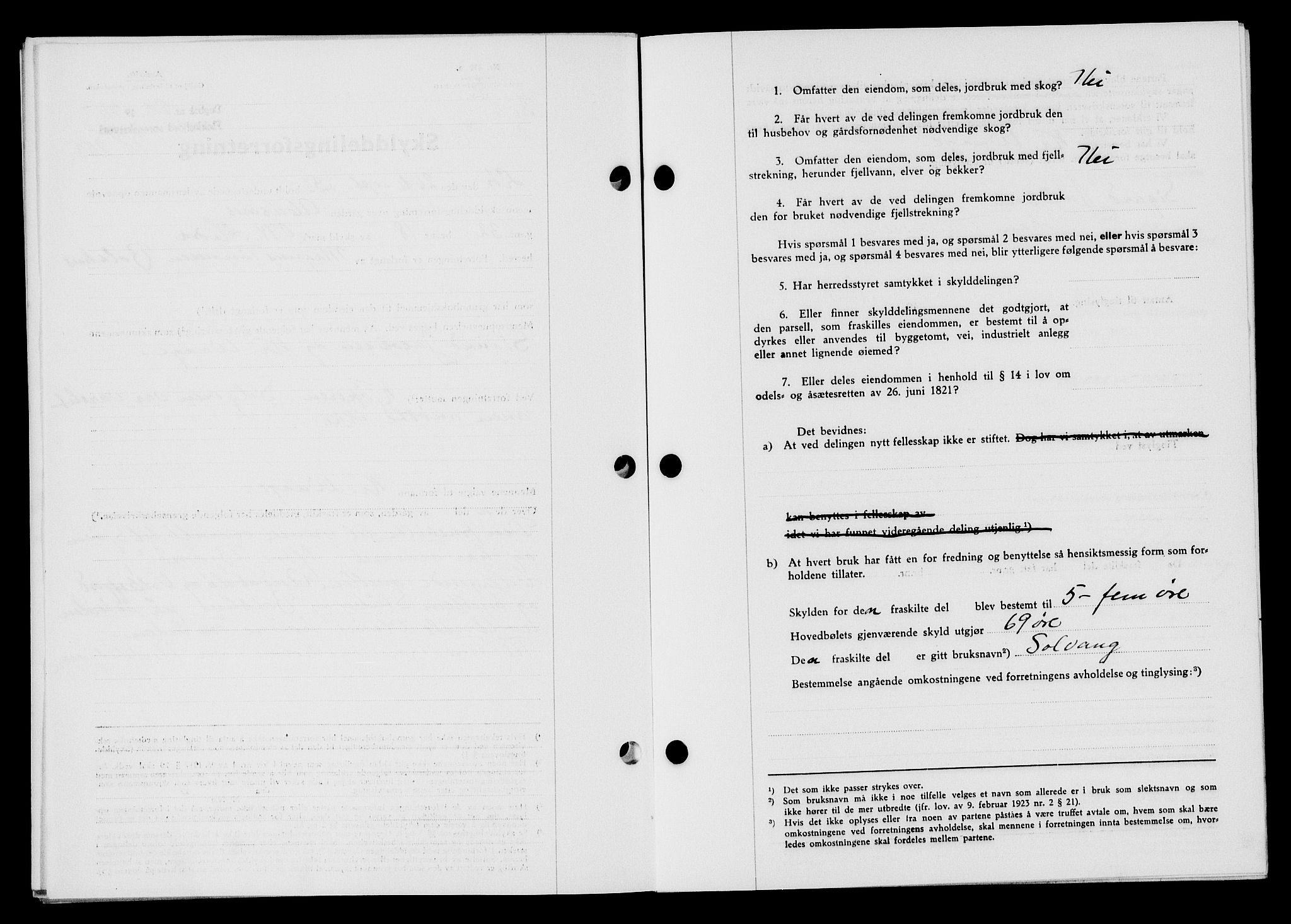 Flekkefjord sorenskriveri, SAK/1221-0001/G/Gb/Gba/L0053: Mortgage book no. A-1, 1936-1937, Diary no: : 535/1936