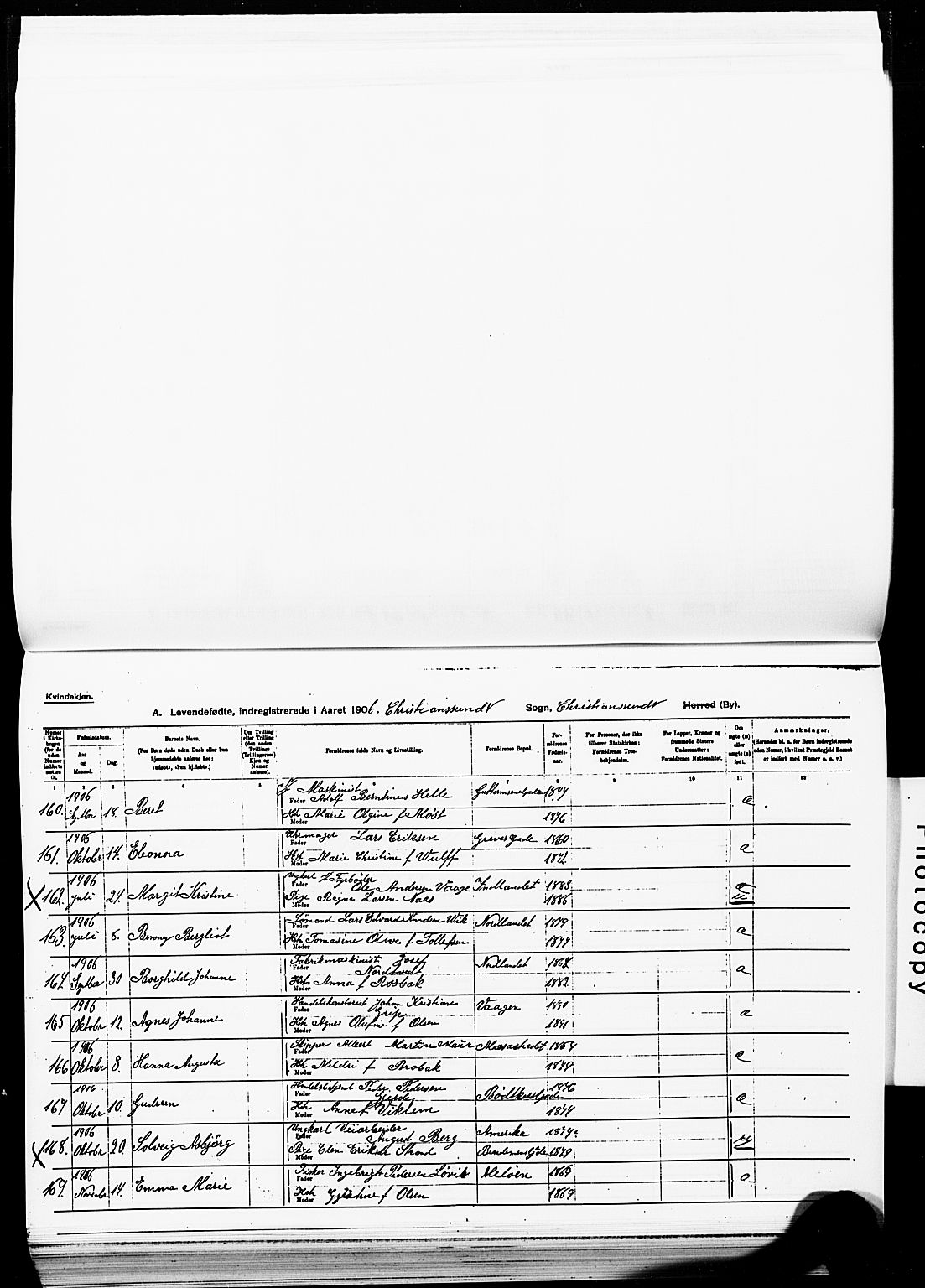 Ministerialprotokoller, klokkerbøker og fødselsregistre - Møre og Romsdal, AV/SAT-A-1454/572/L0858: Parish register (official) no. 572D02, 1903-1912