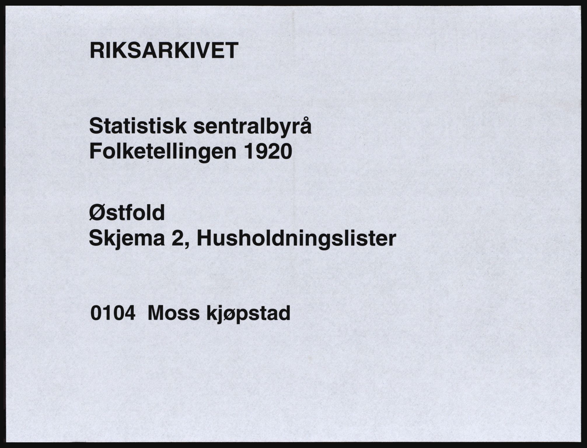 SAO, 1920 census for Moss, 1920, p. 1897