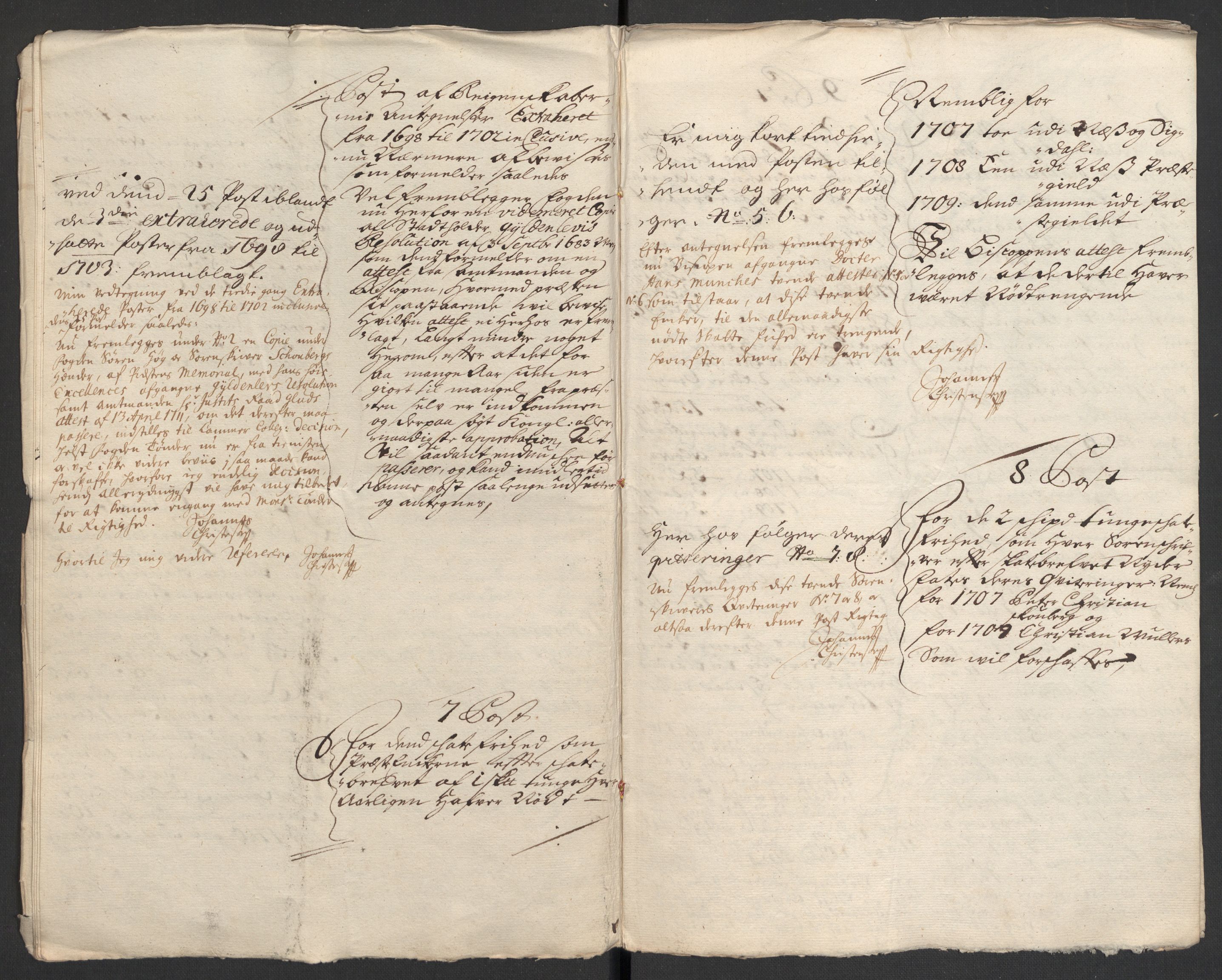 Rentekammeret inntil 1814, Reviderte regnskaper, Fogderegnskap, AV/RA-EA-4092/R23/L1468: Fogderegnskap Ringerike og Hallingdal, 1709-1710, p. 201