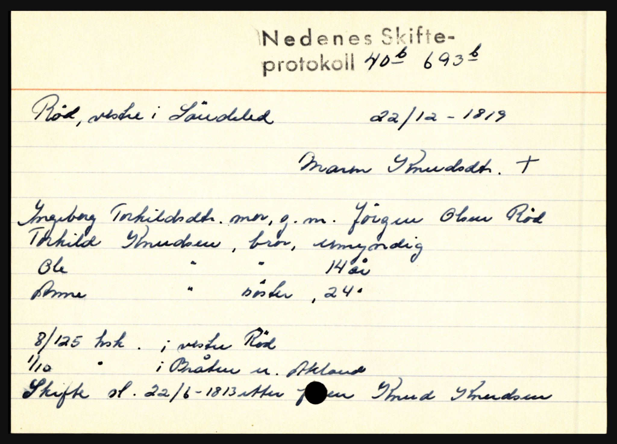 Nedenes sorenskriveri før 1824, AV/SAK-1221-0007/H, p. 24671