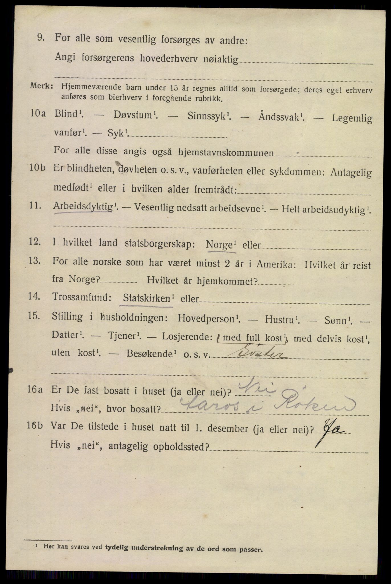 SAKO, 1920 census for Røyken, 1920, p. 3615