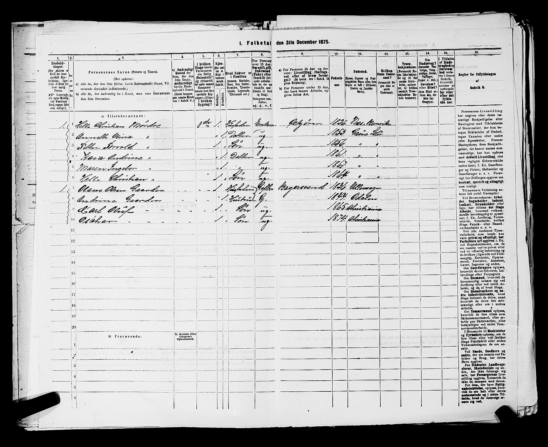 RA, 1875 census for 0301 Kristiania, 1875, p. 7771