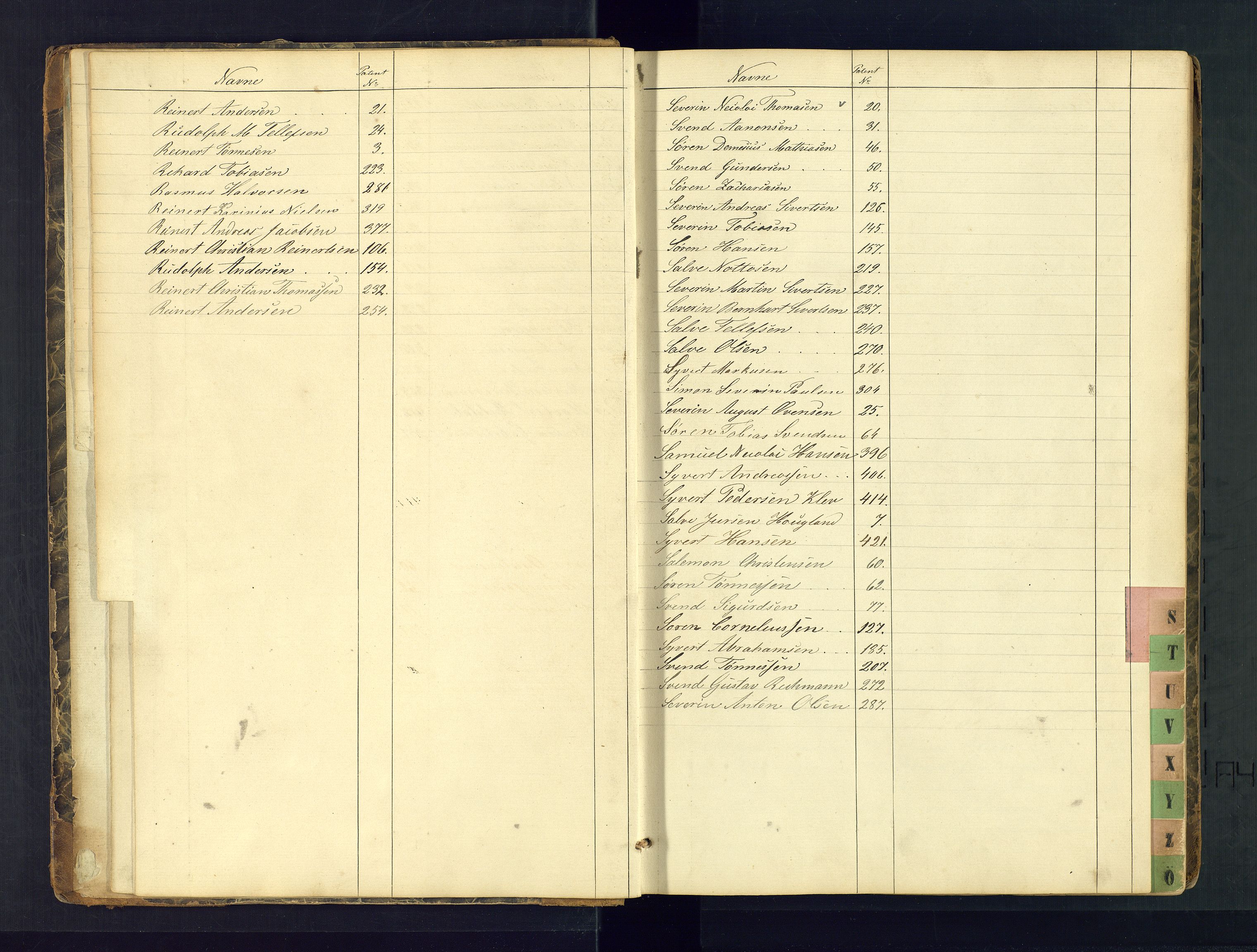 Lillesand mønstringskrets, SAK/2031-0014/F/Fa/L0001: Annotasjonsrulle nr 1-436 med register, W-7, 1860-1872, p. 13
