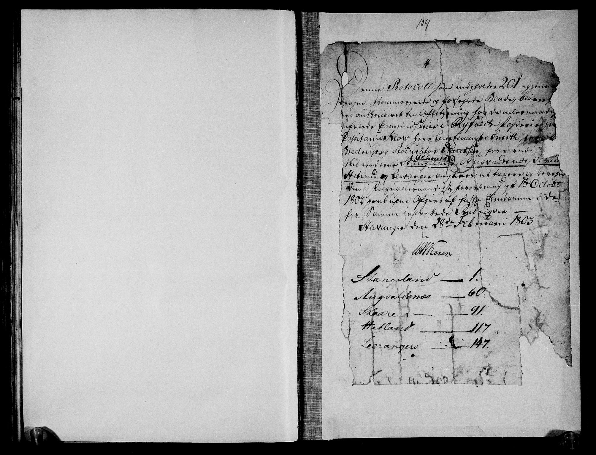 Rentekammeret inntil 1814, Realistisk ordnet avdeling, AV/RA-EA-4070/N/Ne/Nea/L0104: Ryfylke fogderi. Kommisjonsprotokoll for Stangeland, Avaldsnes, Skåre, Hetland og Leiranger skipreider, 1803, p. 193