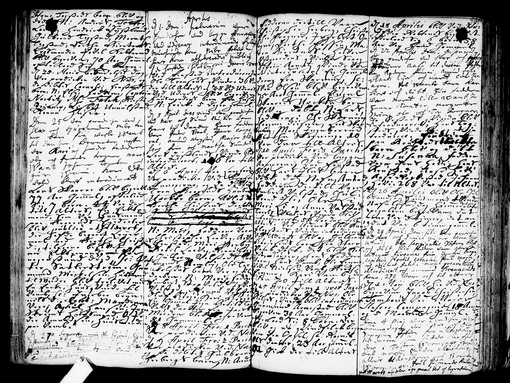 Nes prestekontor Kirkebøker, AV/SAO-A-10410/F/Fa/L0001: Parish register (official) no. I 1, 1689-1716, p. 200-201