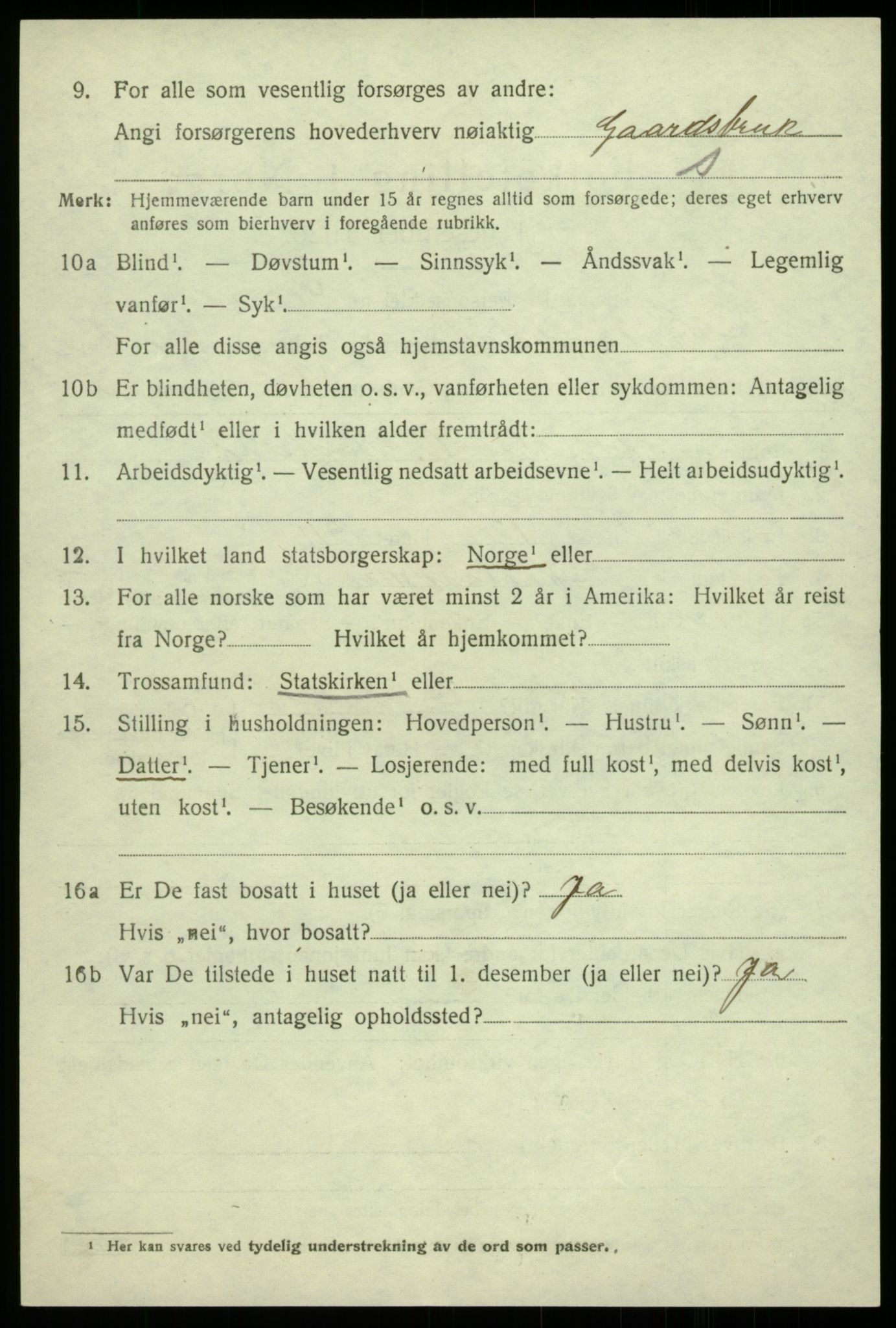 SAB, 1920 census for Hålandsdal, 1920, p. 479