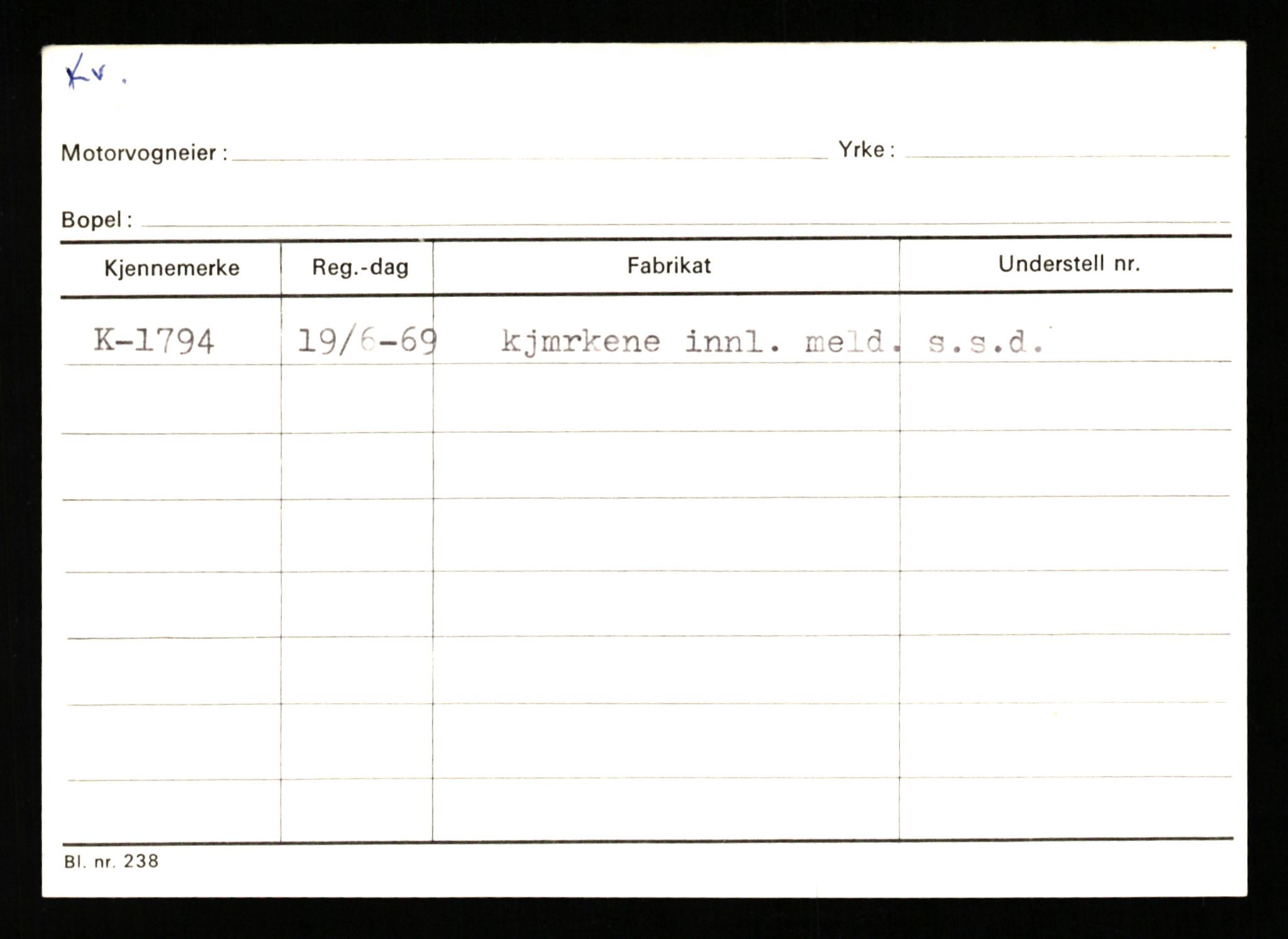 Stavanger trafikkstasjon, AV/SAST-A-101942/0/G/L0001: Registreringsnummer: 0 - 5782, 1930-1971, p. 1245