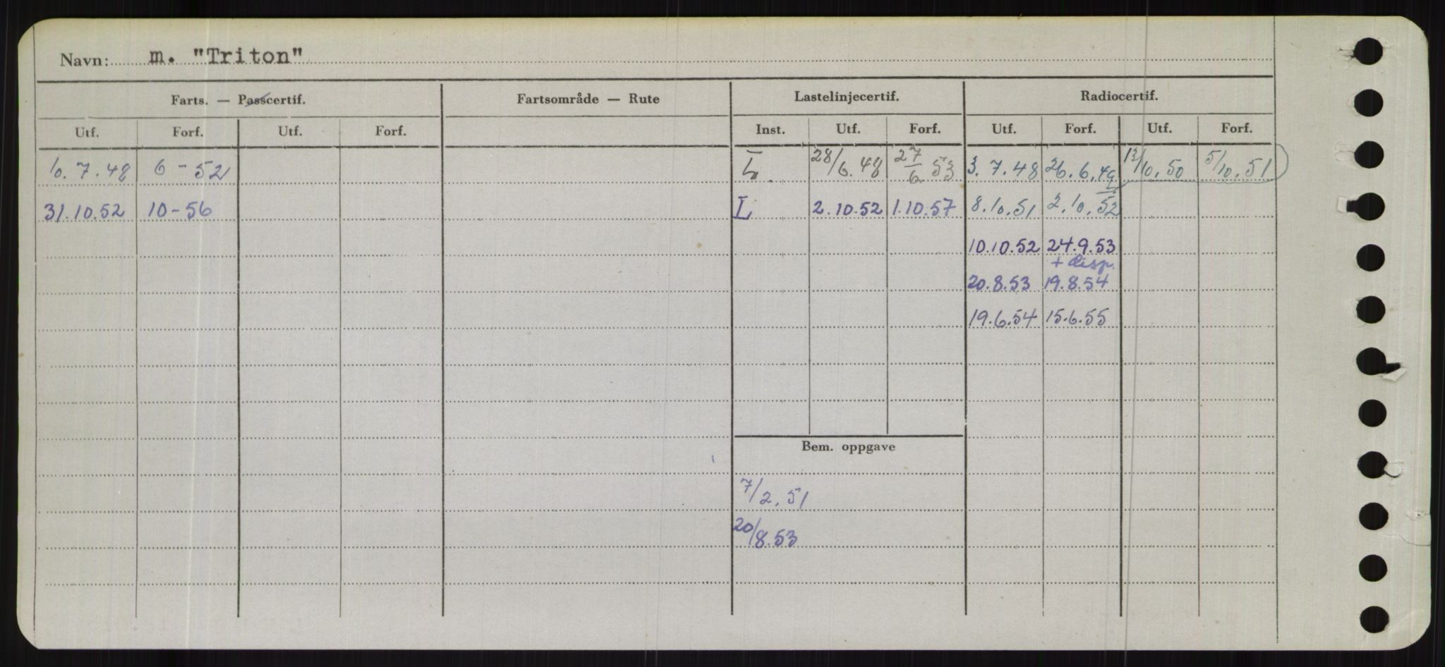 Sjøfartsdirektoratet med forløpere, Skipsmålingen, RA/S-1627/H/Hb/L0005: Fartøy, T-Å, p. 218