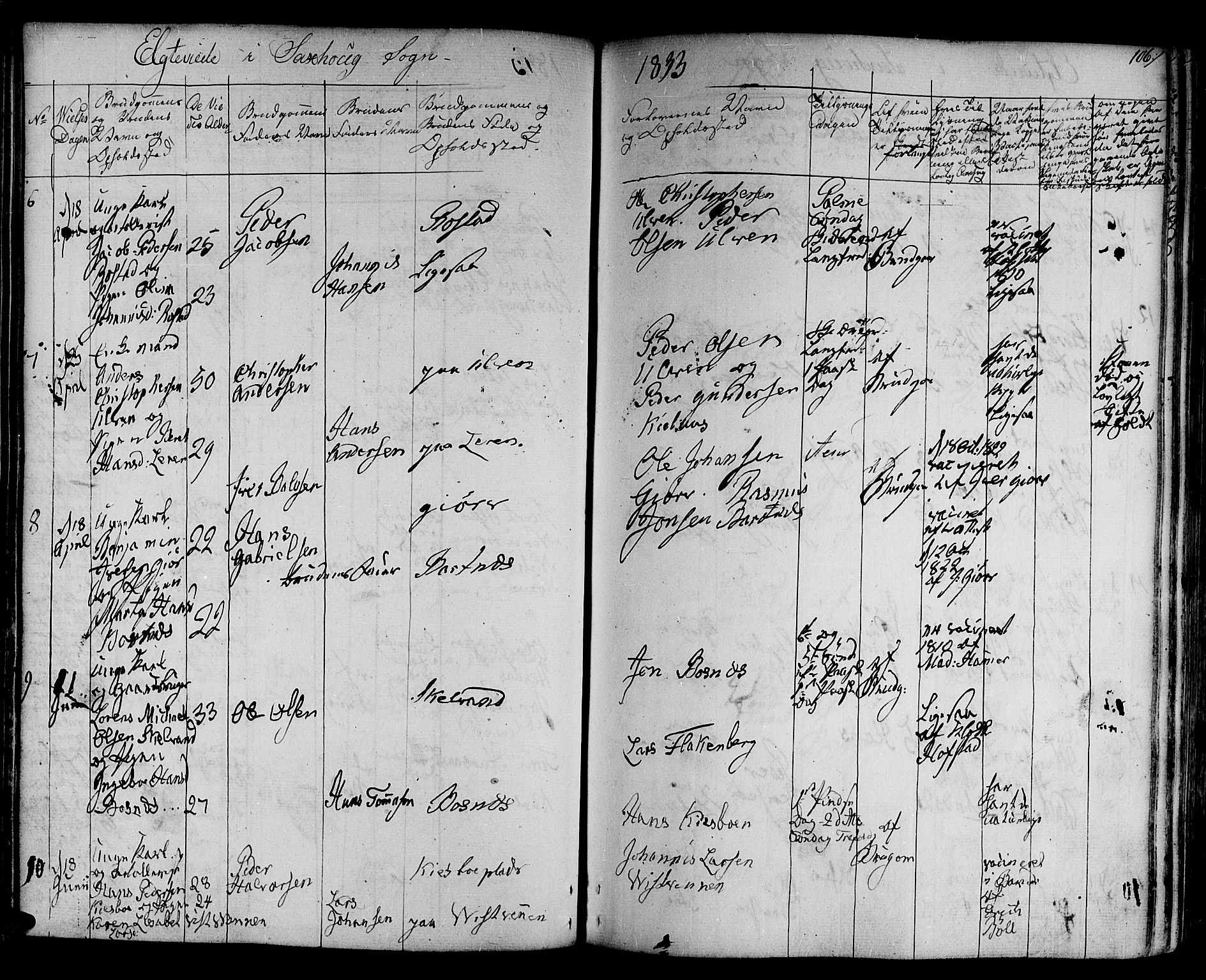 Ministerialprotokoller, klokkerbøker og fødselsregistre - Nord-Trøndelag, SAT/A-1458/730/L0277: Parish register (official) no. 730A06 /1, 1830-1839, p. 106