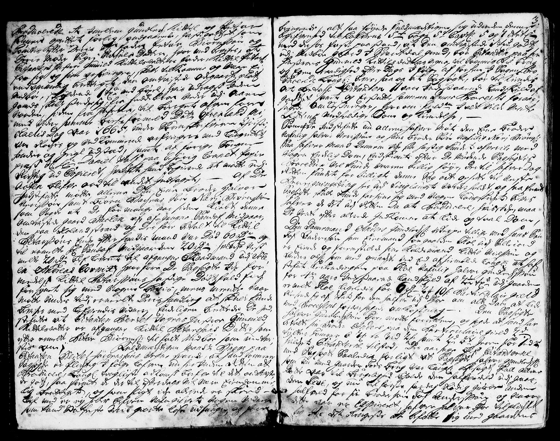 Vest-Telemark sorenskriveri, AV/SAKO-A-134/F/Fa/L0022: Tingbok, 1722-1724, p. 3