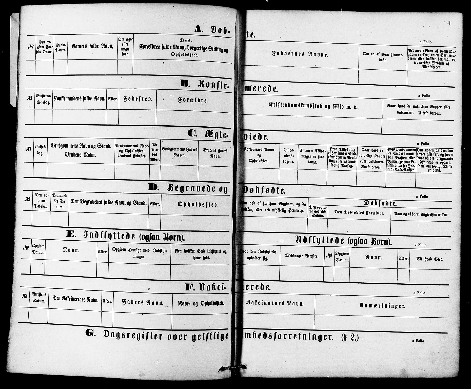 Ministerialprotokoller, klokkerbøker og fødselsregistre - Møre og Romsdal, SAT/A-1454/529/L0453: Parish register (official) no. 529A03, 1872-1877, p. 4