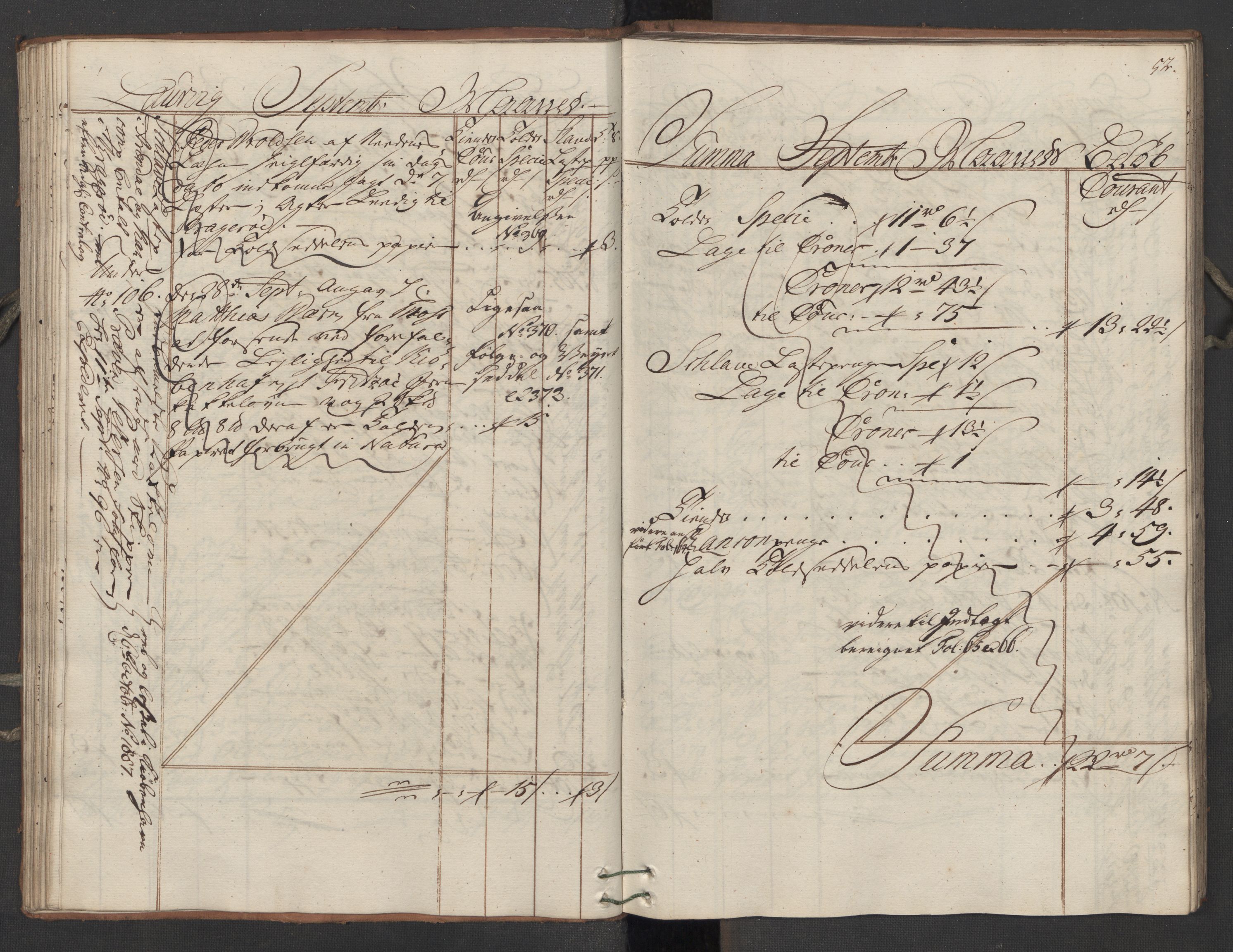 Generaltollkammeret, tollregnskaper, AV/RA-EA-5490/R11/L0039/0001: Tollregnskaper Larvik og Sandefjord / Utgående hovedtollbok, 1762, p. 51b-52a