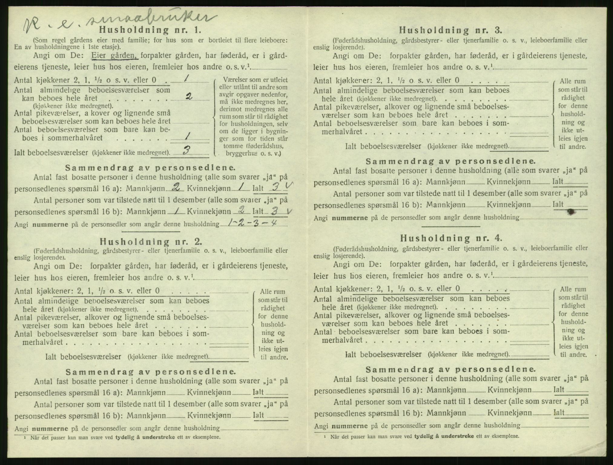 SAT, 1920 census for Skodje, 1920, p. 548