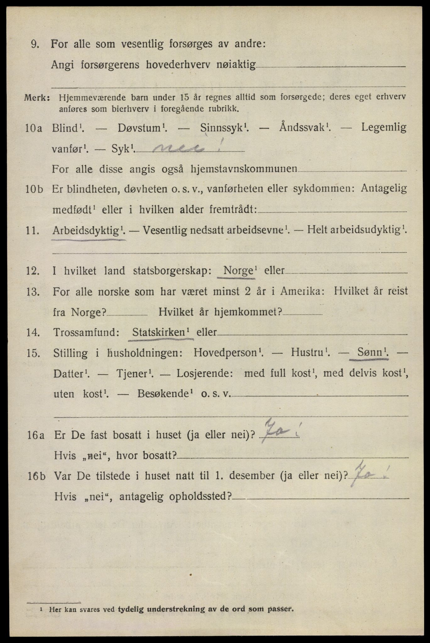 SAO, 1920 census for Bærum, 1920, p. 6143