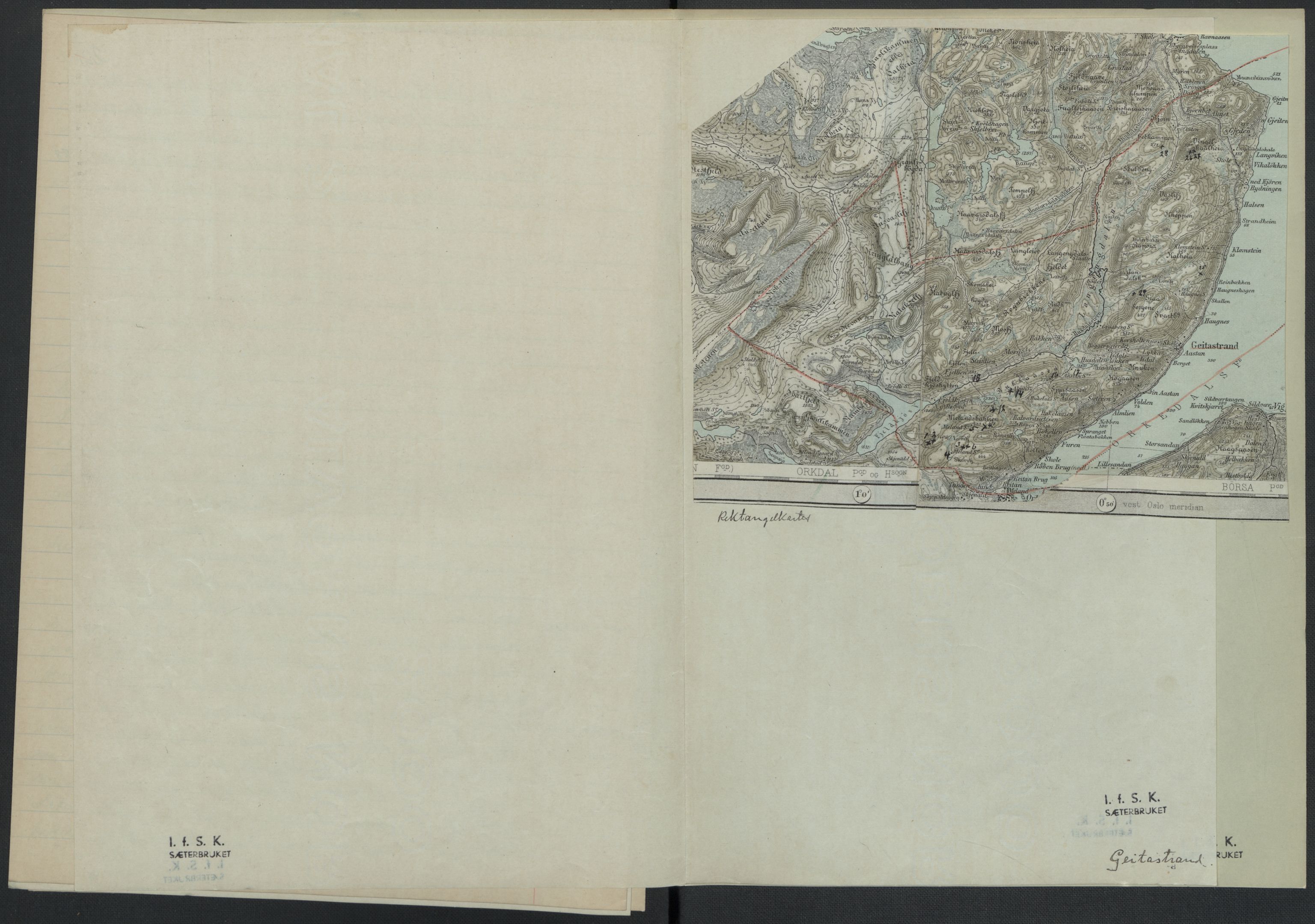 Instituttet for sammenlignende kulturforskning, AV/RA-PA-0424/F/Fc/L0014/0003: Eske B14: / Sør-Trøndelag (perm XLI), 1933-1935