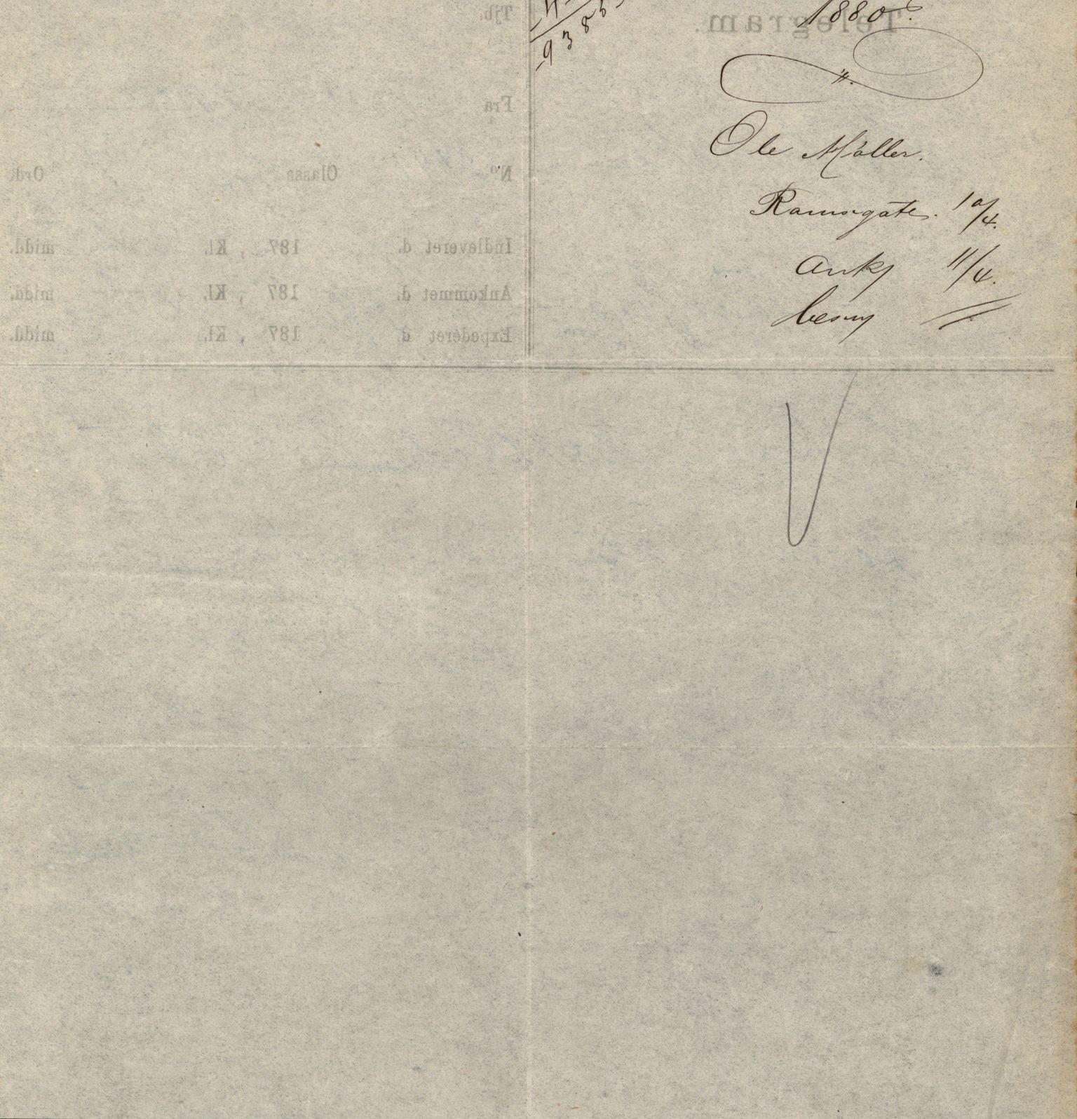 Pa 63 - Østlandske skibsassuranceforening, VEMU/A-1079/G/Ga/L0012/0007: Havaridokumenter / Herøen, 1880