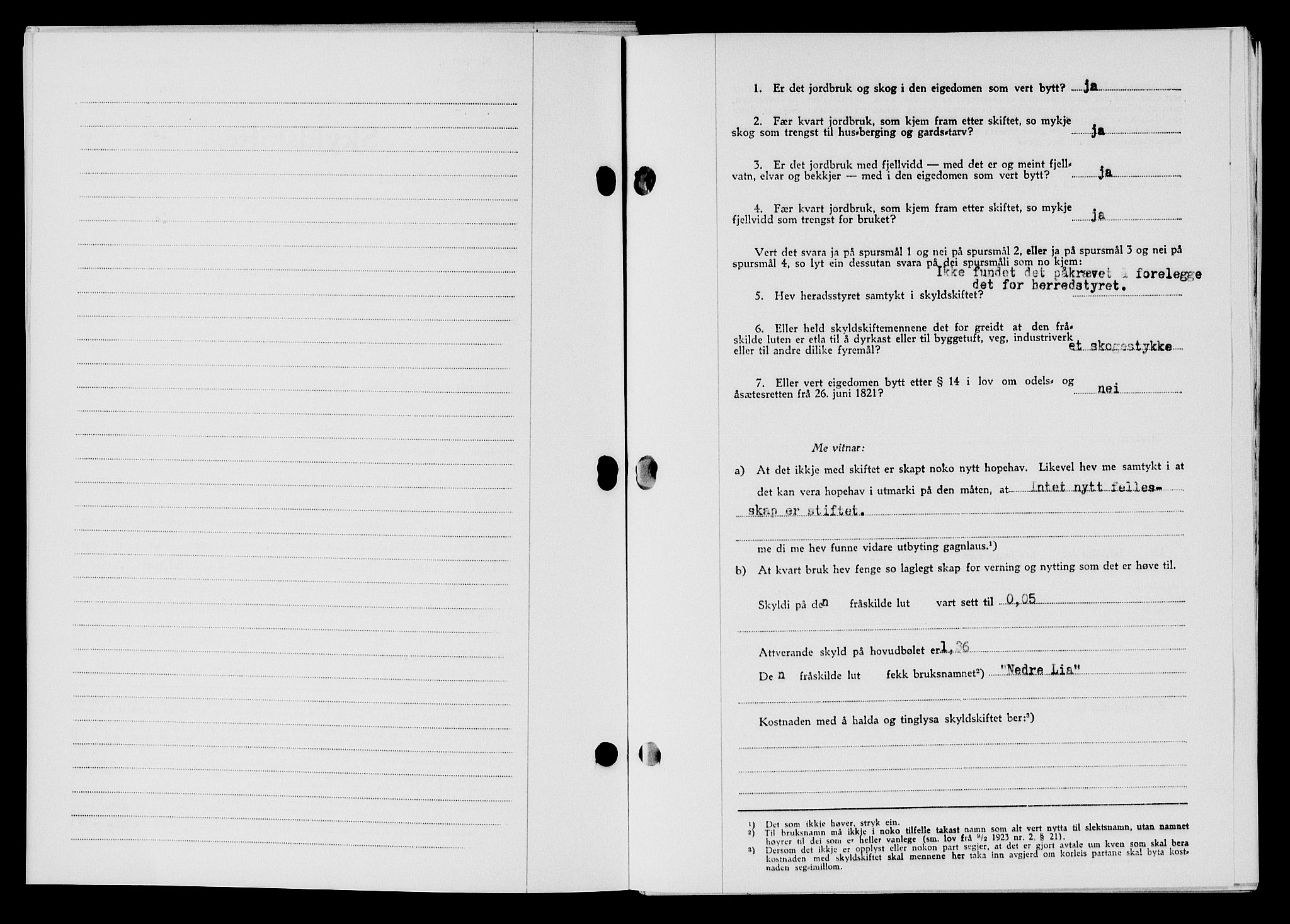 Flekkefjord sorenskriveri, SAK/1221-0001/G/Gb/Gba/L0060: Mortgage book no. A-8, 1945-1946, Diary no: : 331/1946