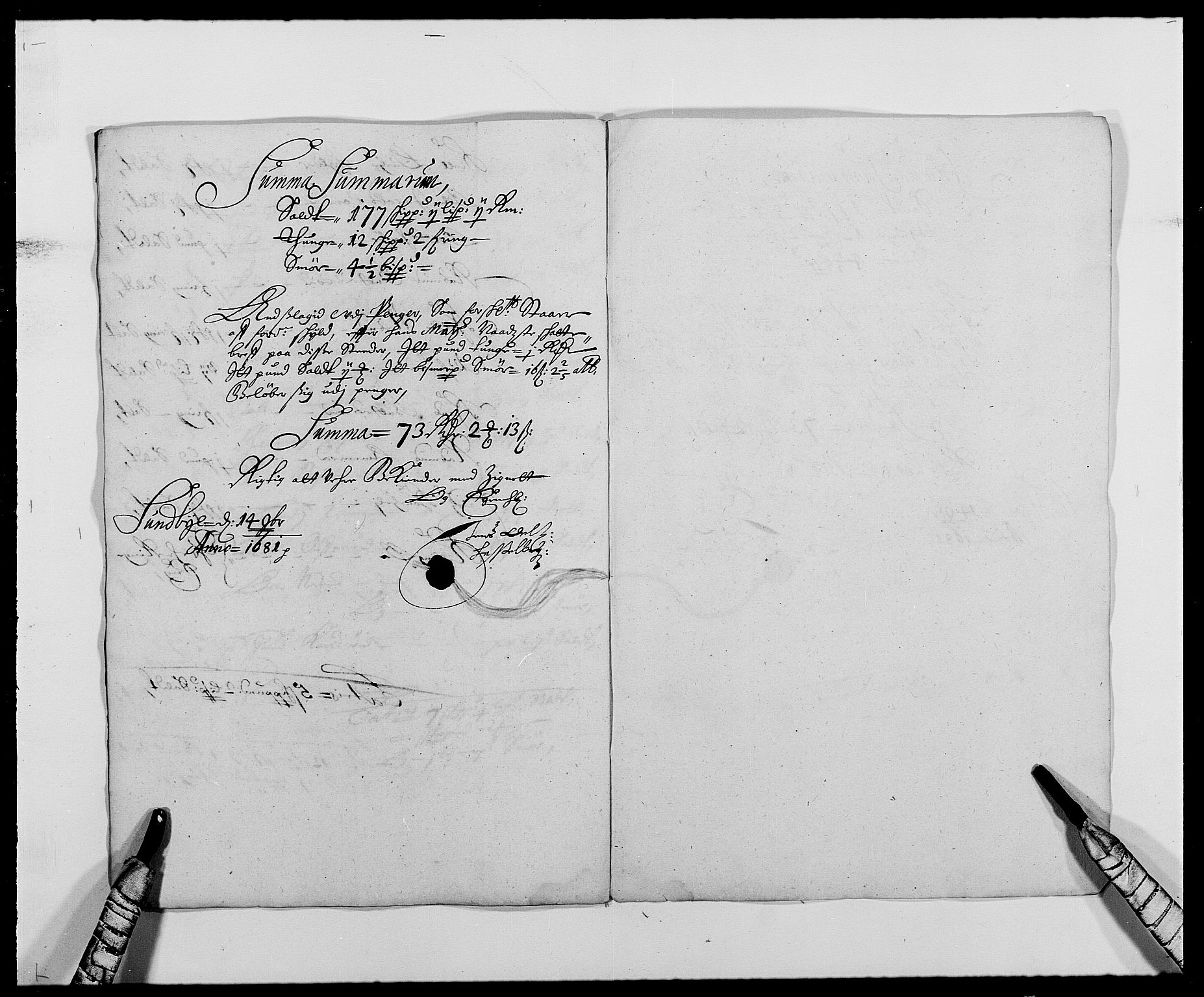 Rentekammeret inntil 1814, Reviderte regnskaper, Fogderegnskap, AV/RA-EA-4092/R29/L1691: Fogderegnskap Hurum og Røyken, 1678-1681, p. 388
