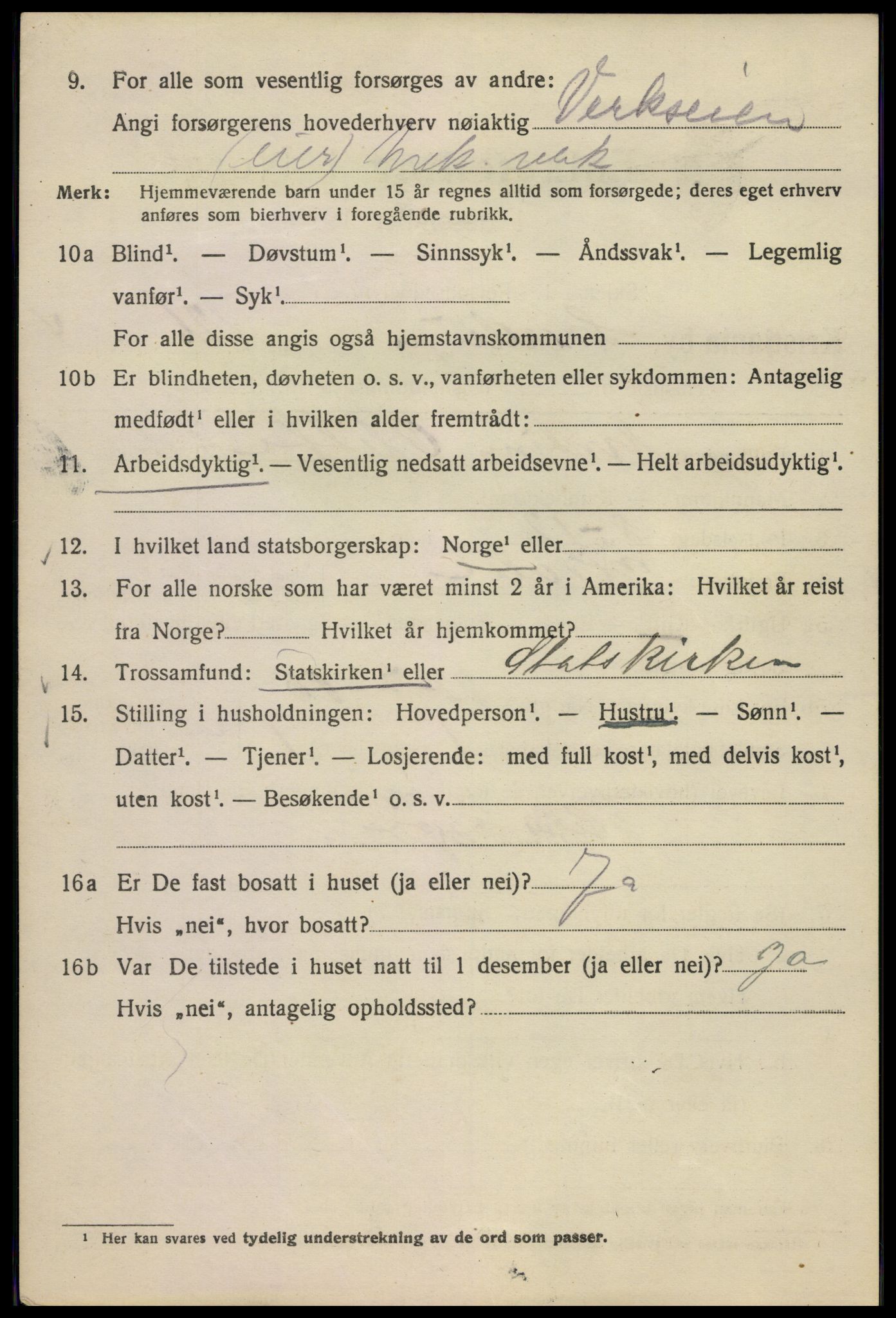 SAO, 1920 census for Kristiania, 1920, p. 558962