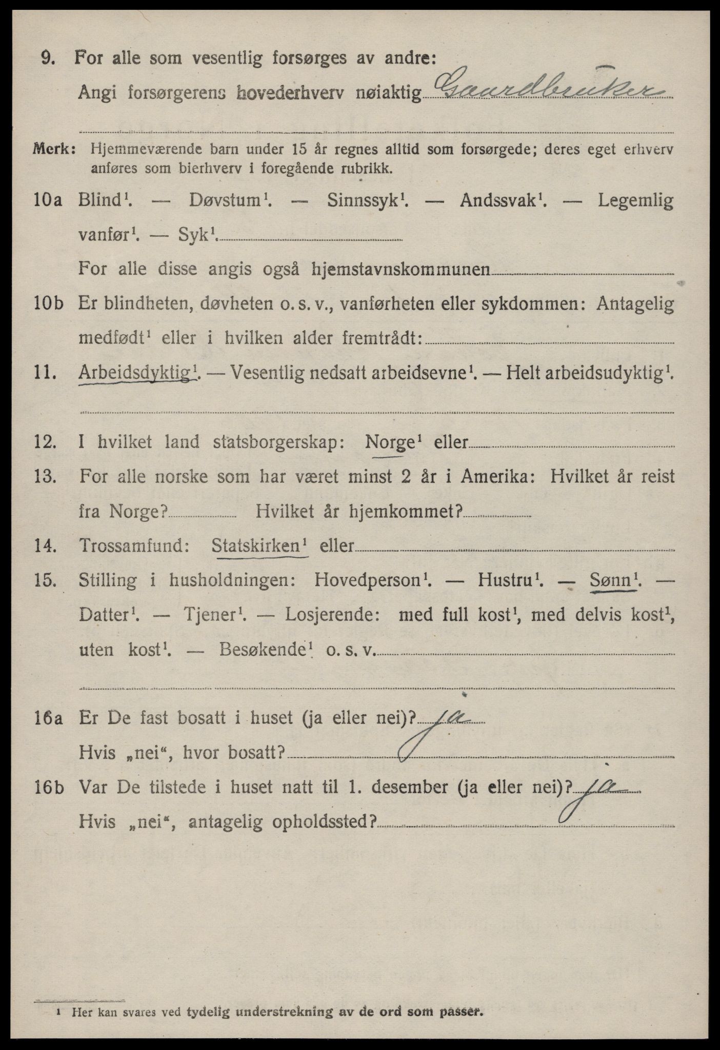SAT, 1920 census for Haram, 1920, p. 2804
