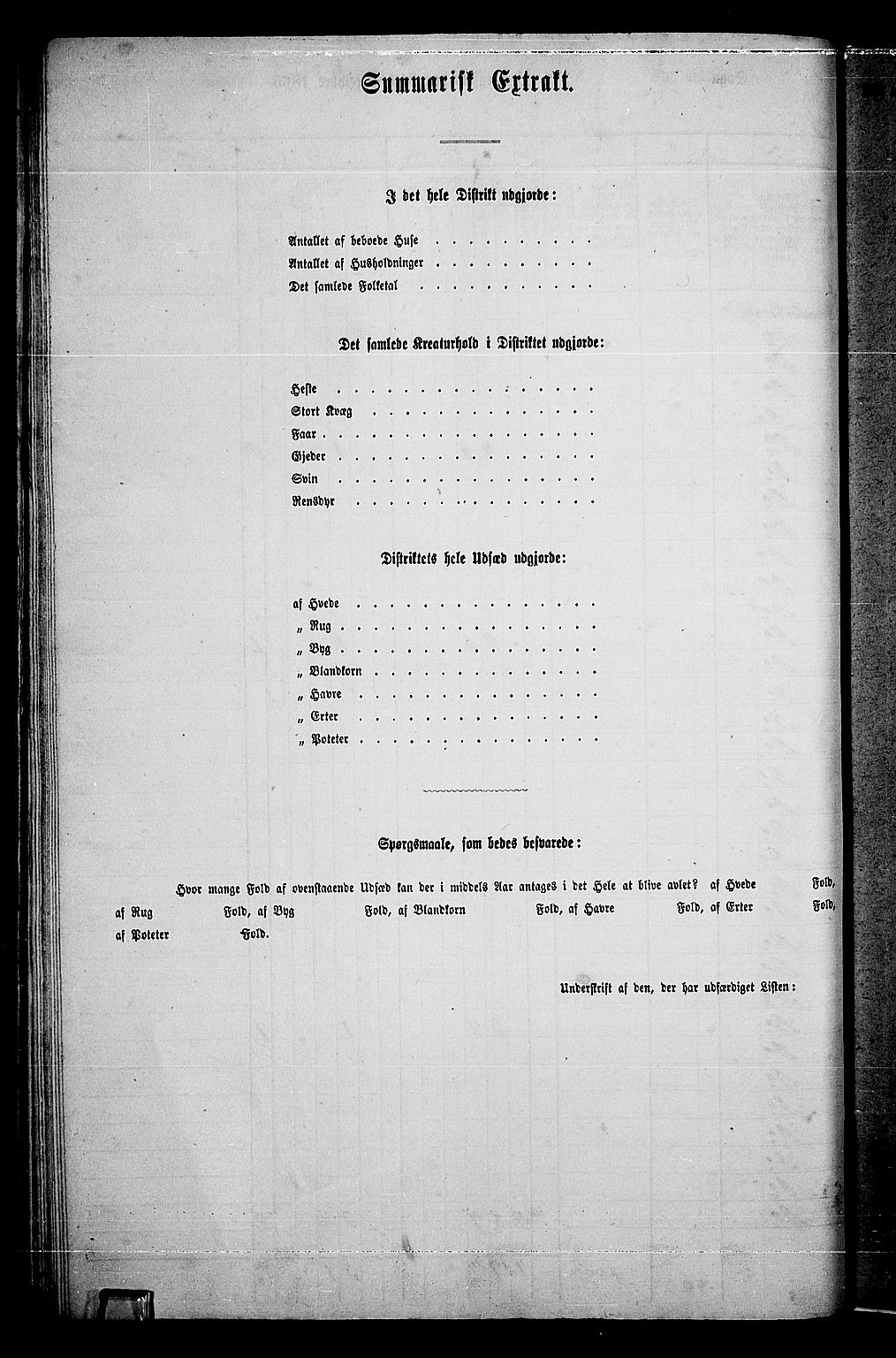 RA, 1865 census for Ringebu, 1865, p. 46